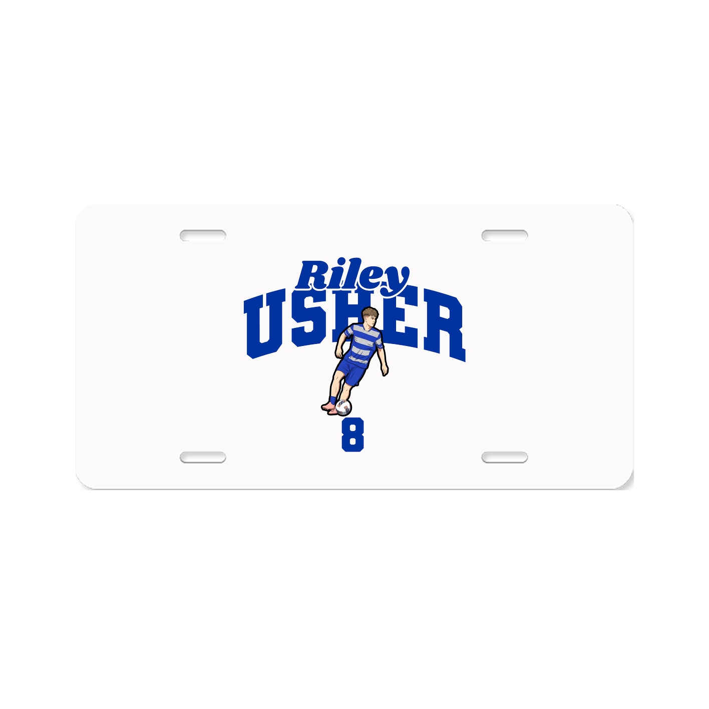 License Plate — Signature Arch in Classic