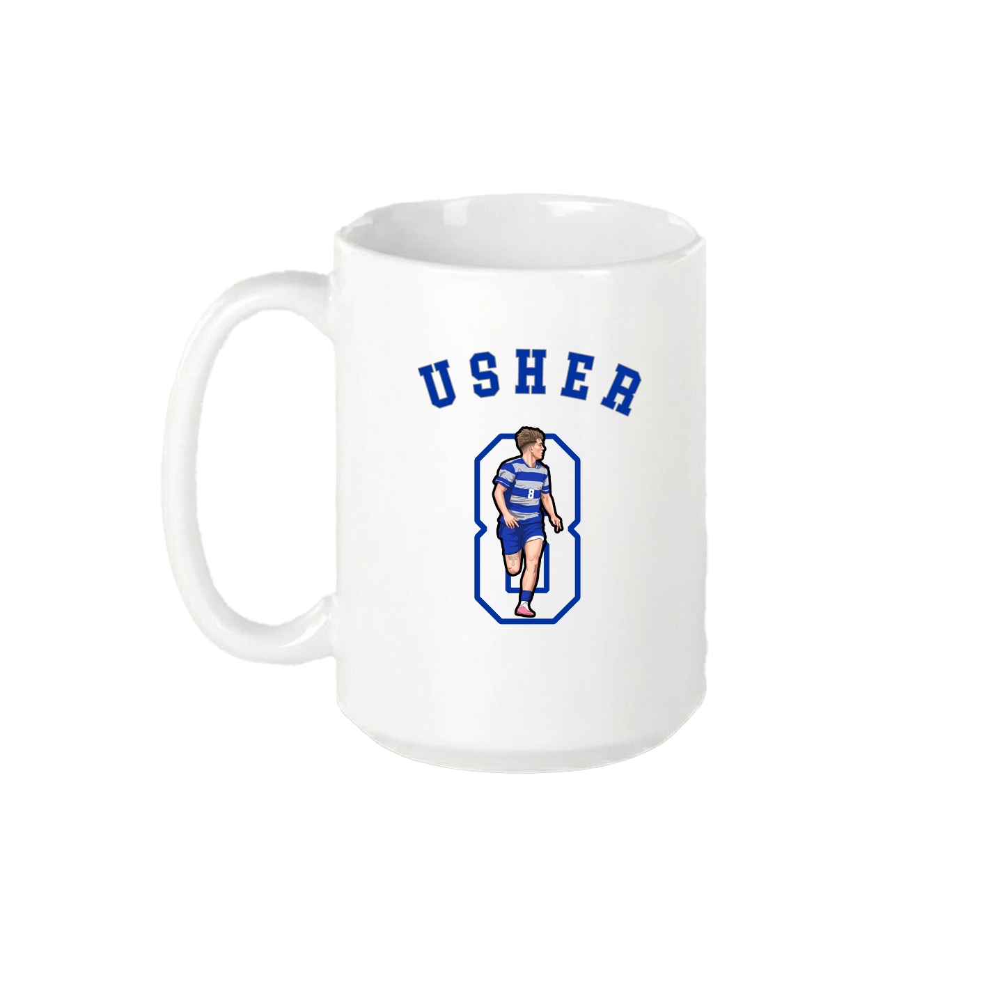 15oz Coffee Mug — Shirsey Arch in White