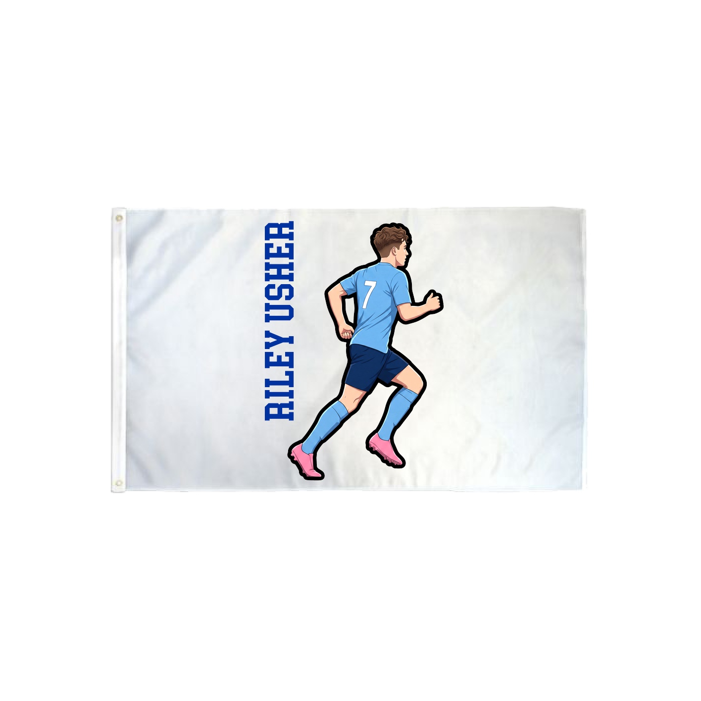 3x5 Flag — Name Vertical in Classic