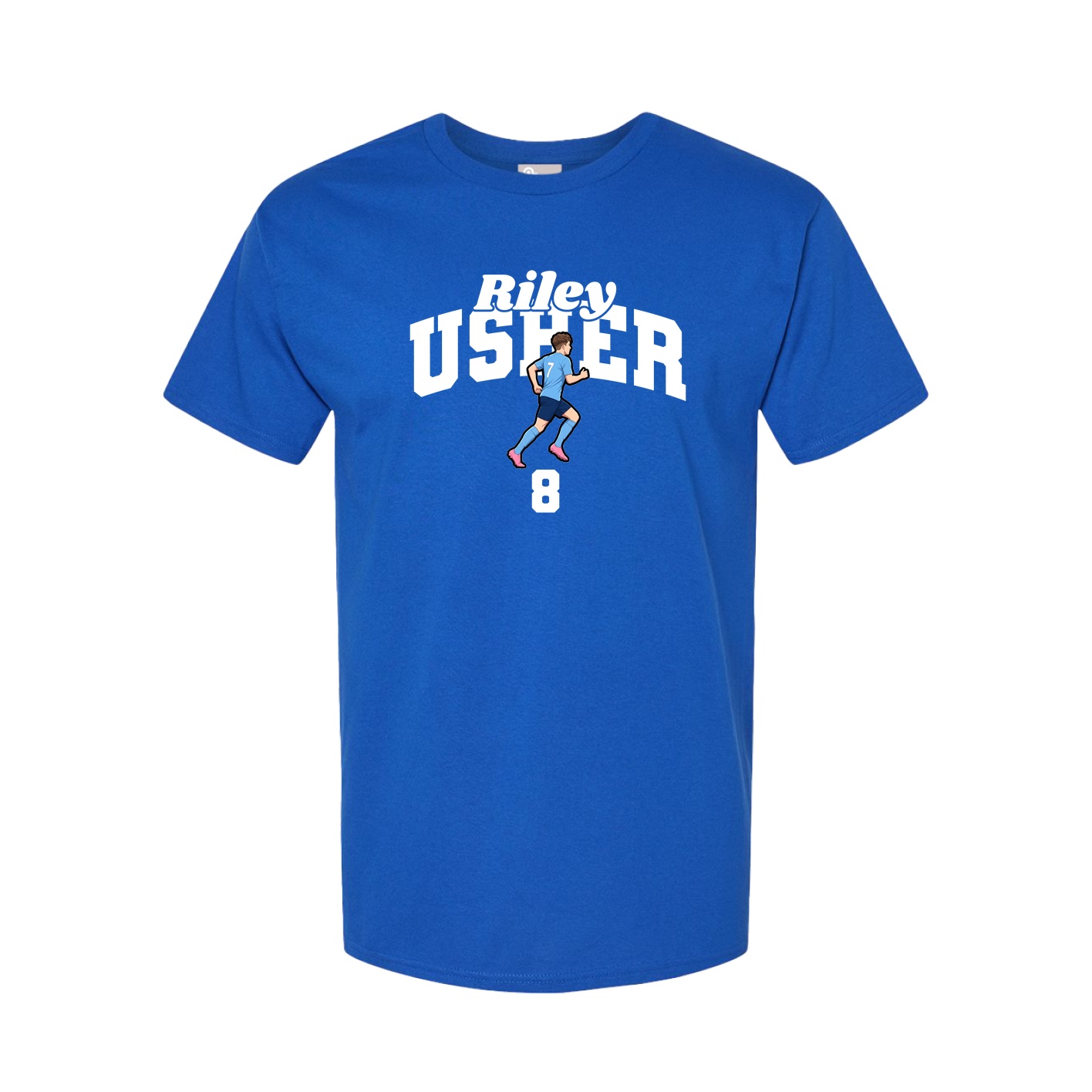 Tee — Signature Arch in Royal