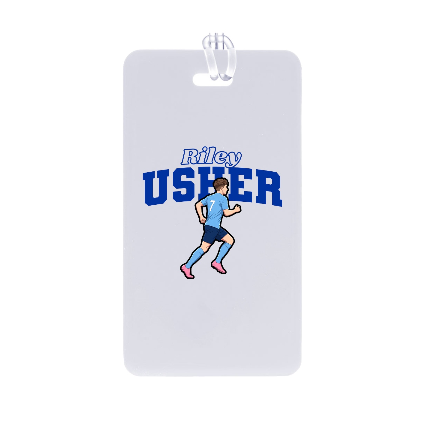 Bag Tag — Name Arch in Classic