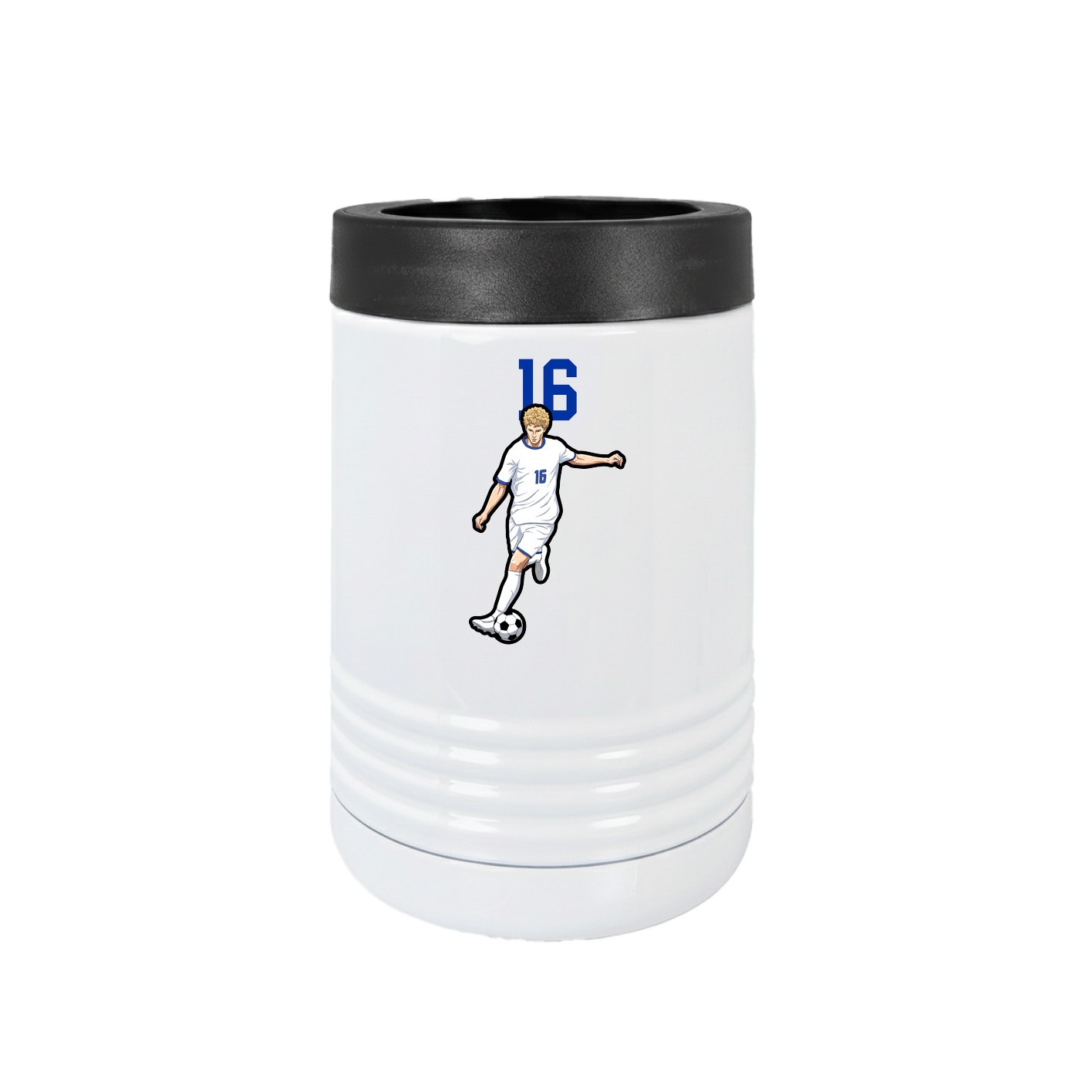 Beverage Holder — Number Top in White