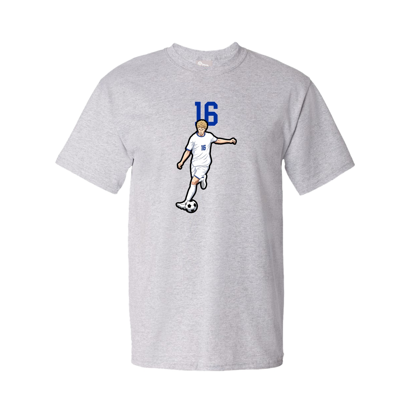 Tee — Number Top in Grey