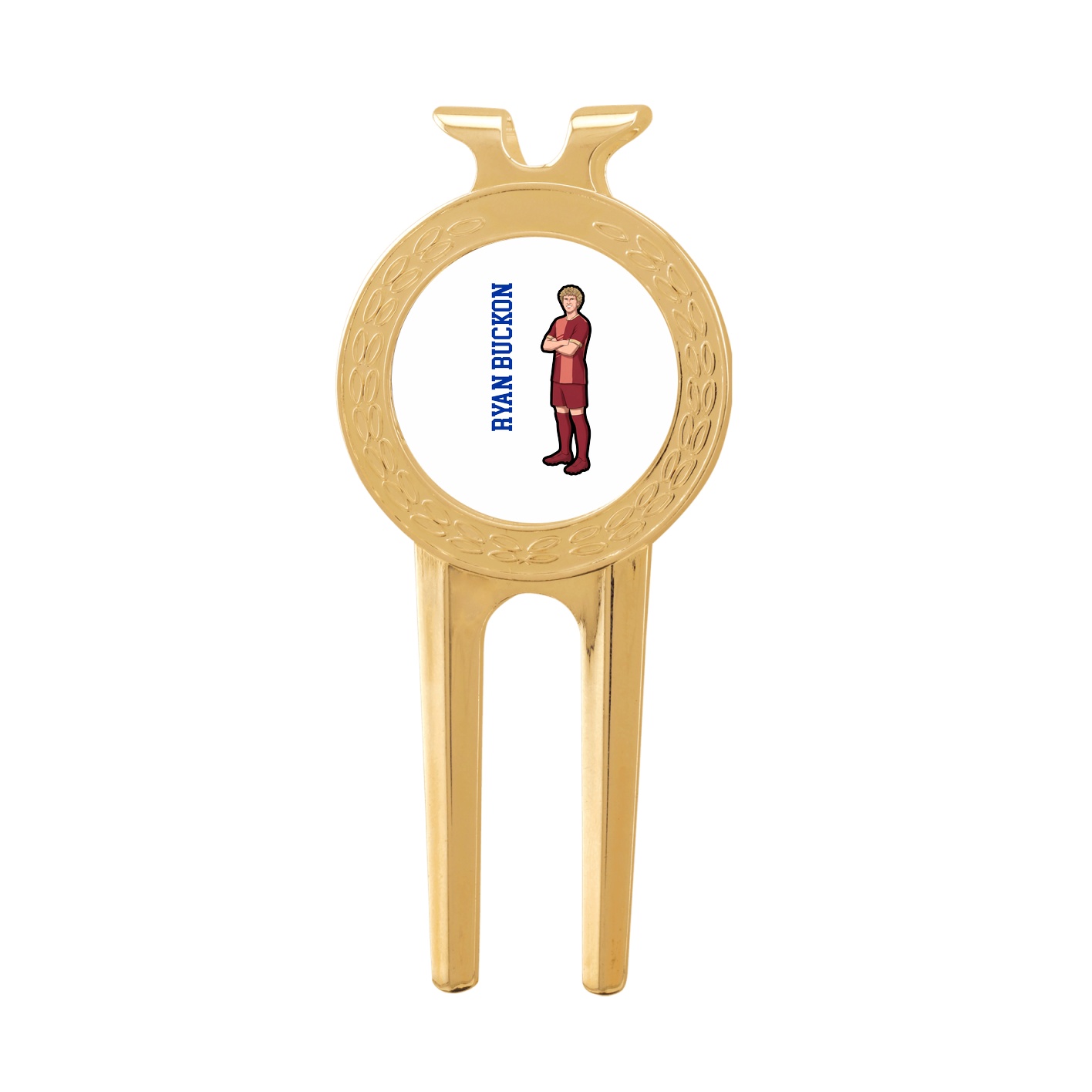 Divot Tool with Ball Marker — Name Vertical in Classic