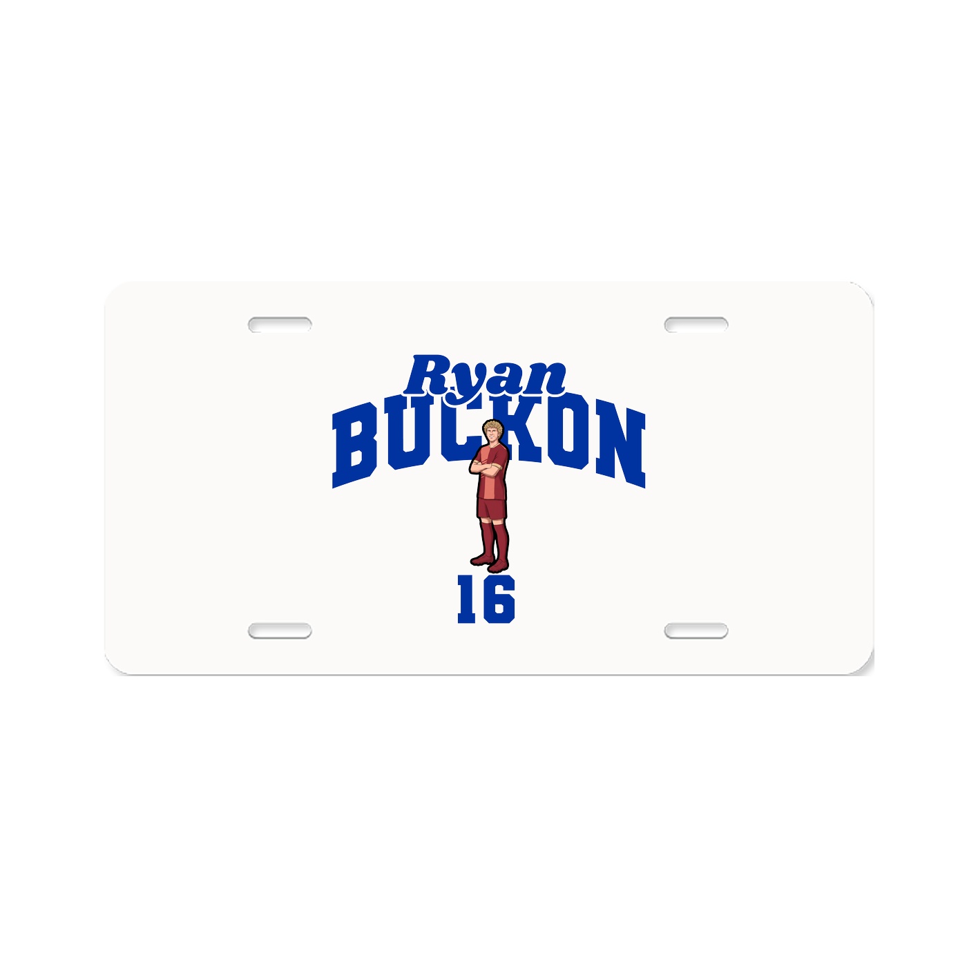 License Plate — Signature Arch in Classic