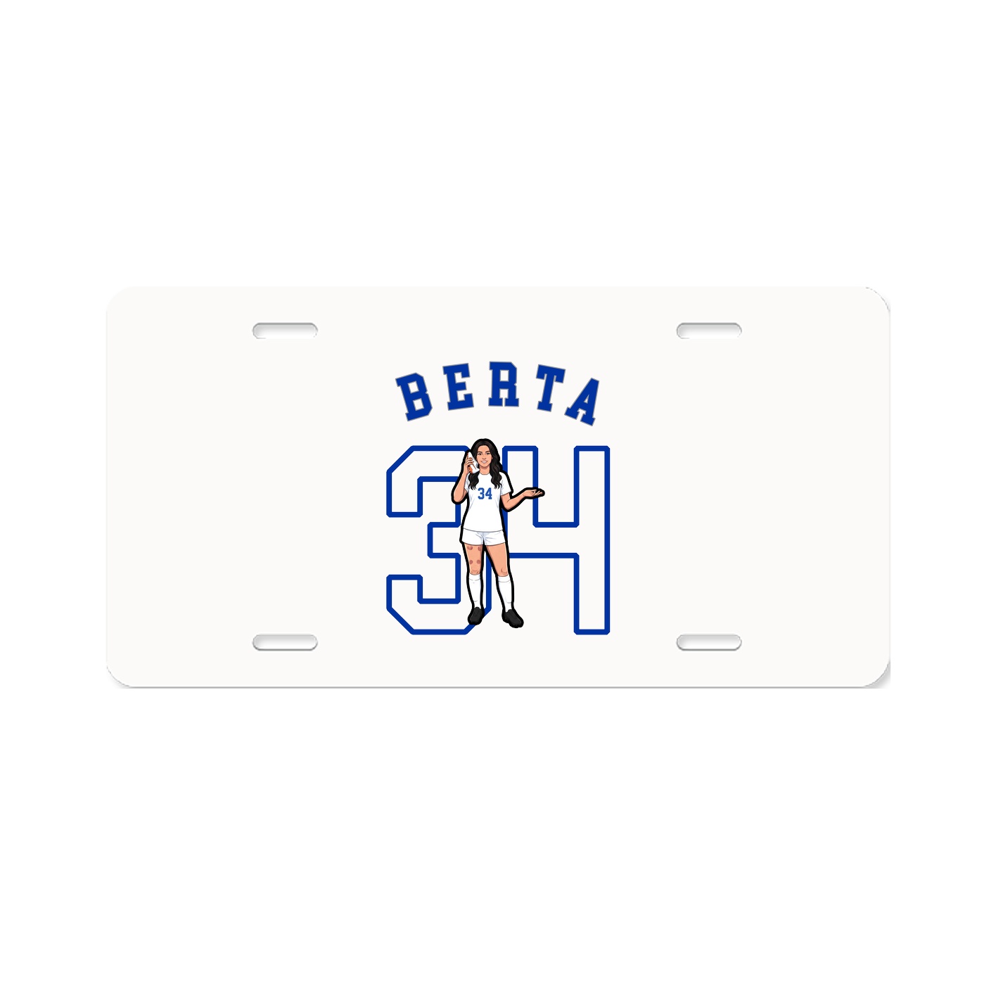 License Plate — Shirsey Arch in Classic
