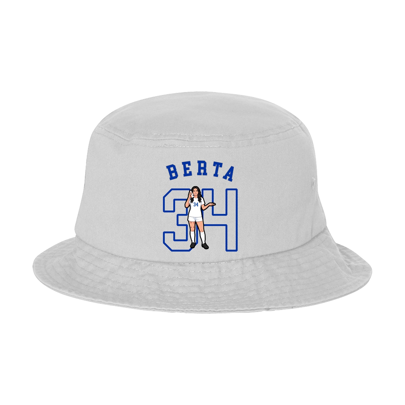 Bucket Cap — Shirsey Arch in White