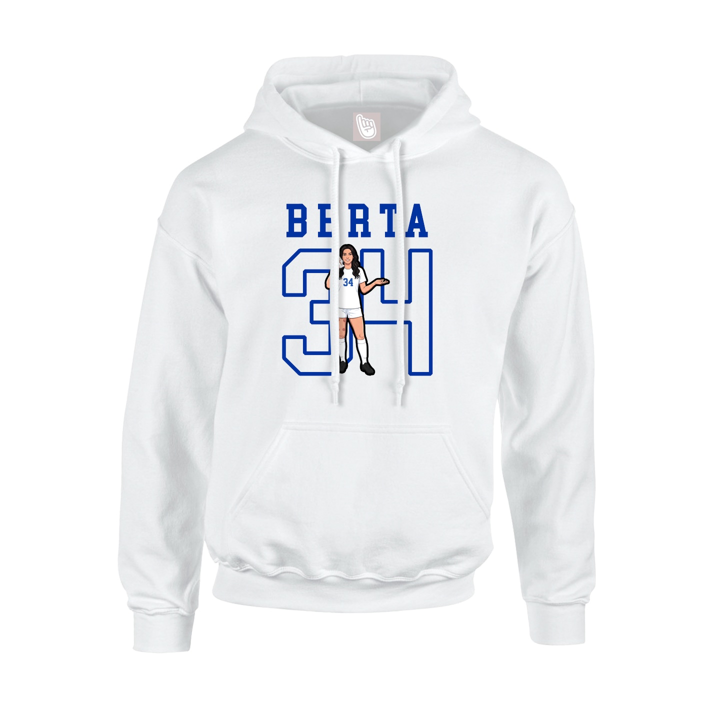 Youth Hoodie — Shirsey in White