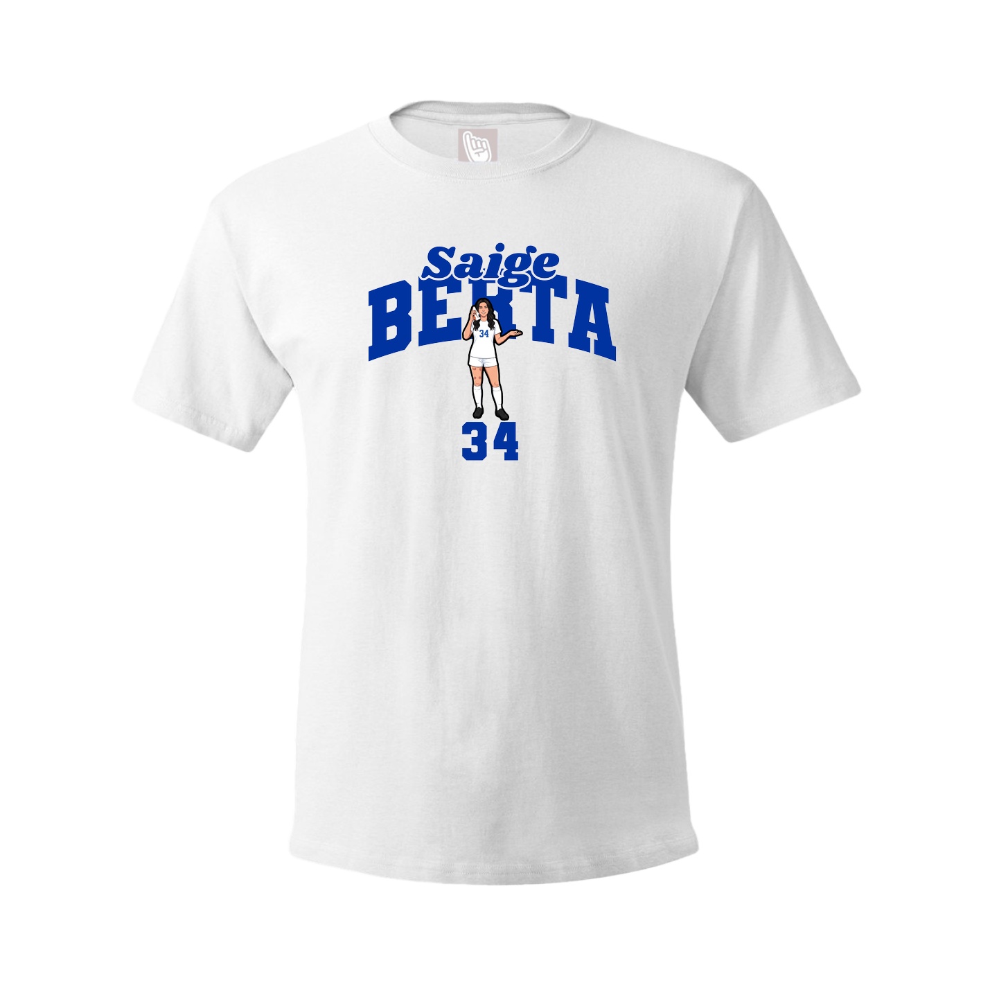 Tee — Signature Arch in White