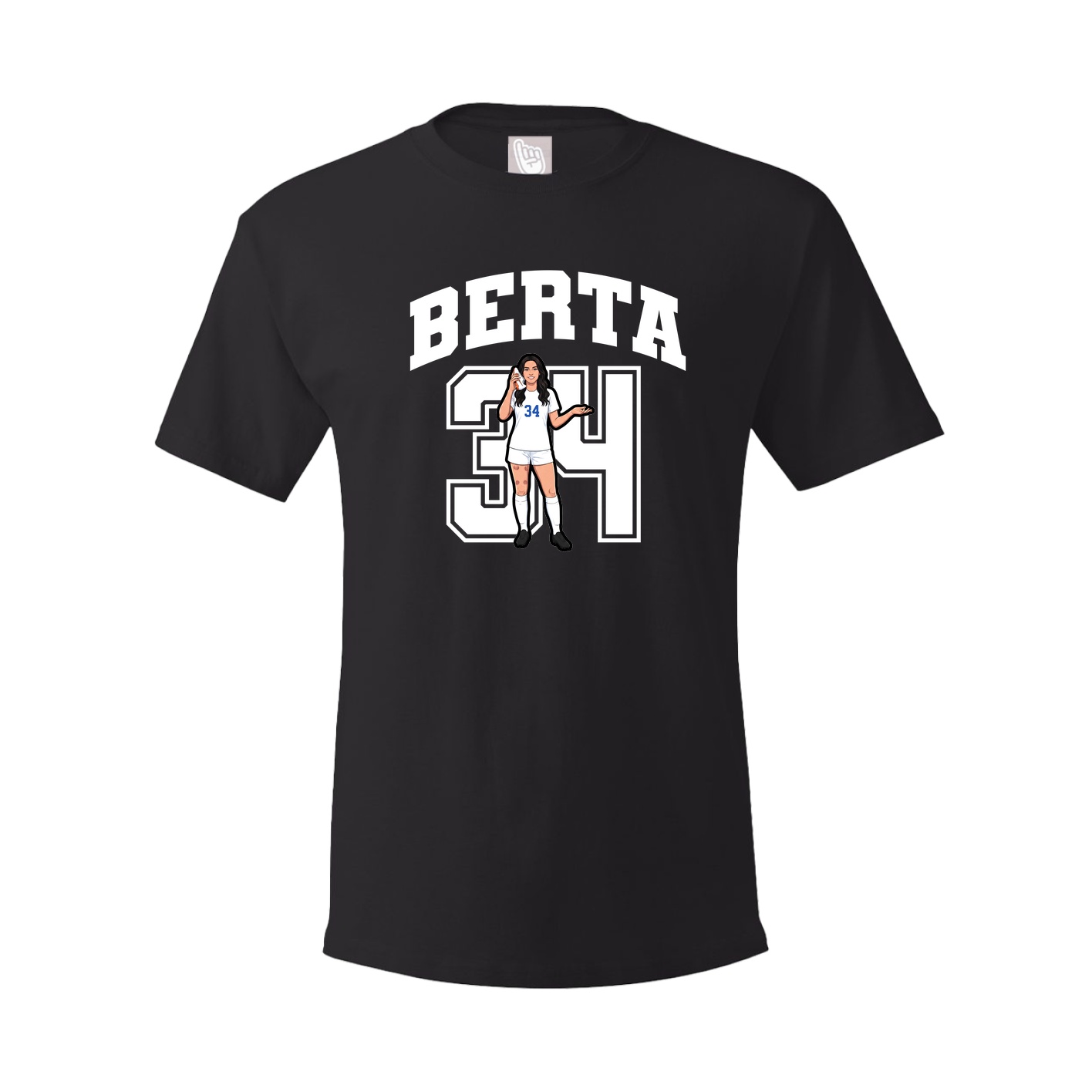 Tee — Number in Black