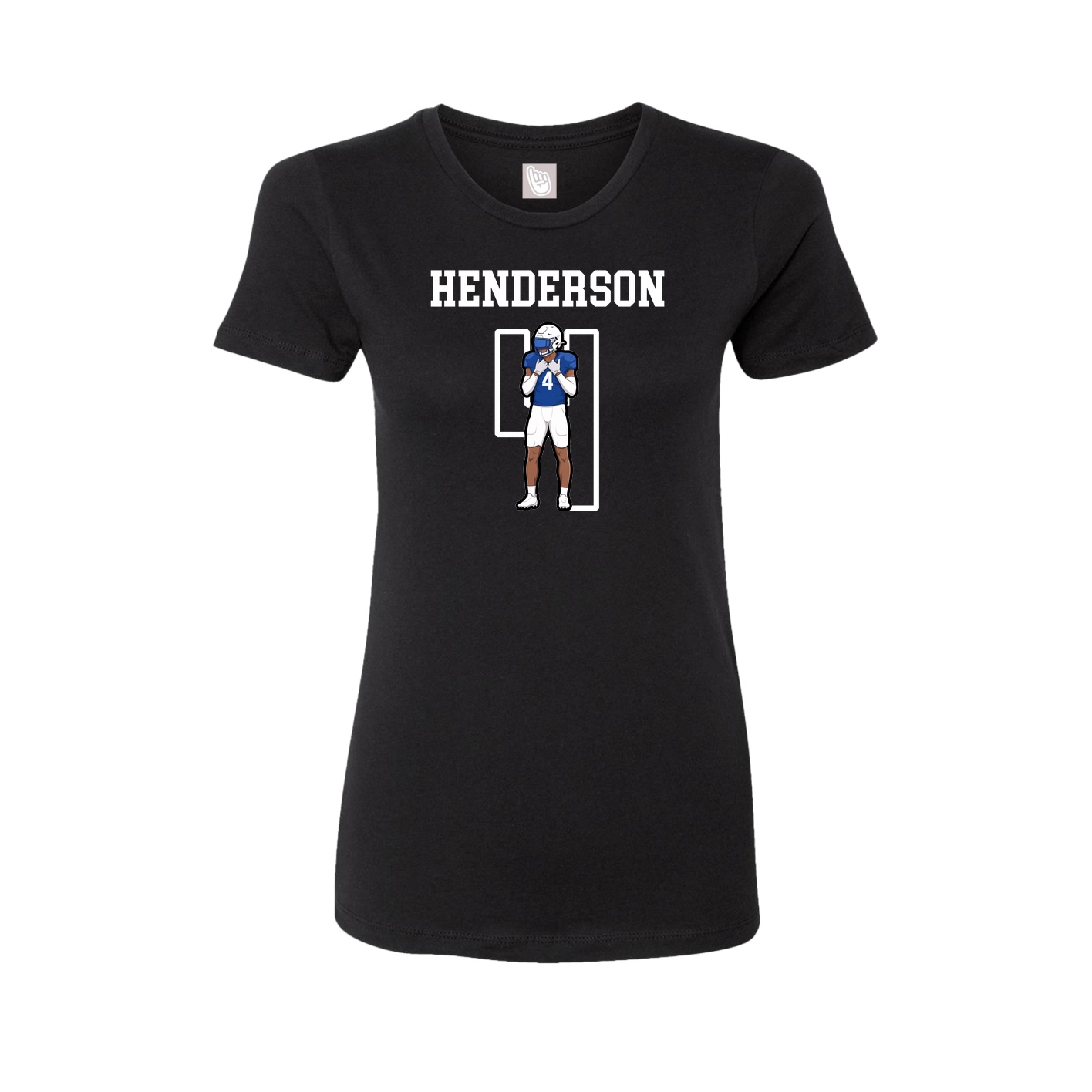 Fitted Women's Tee — Shirsey in Black