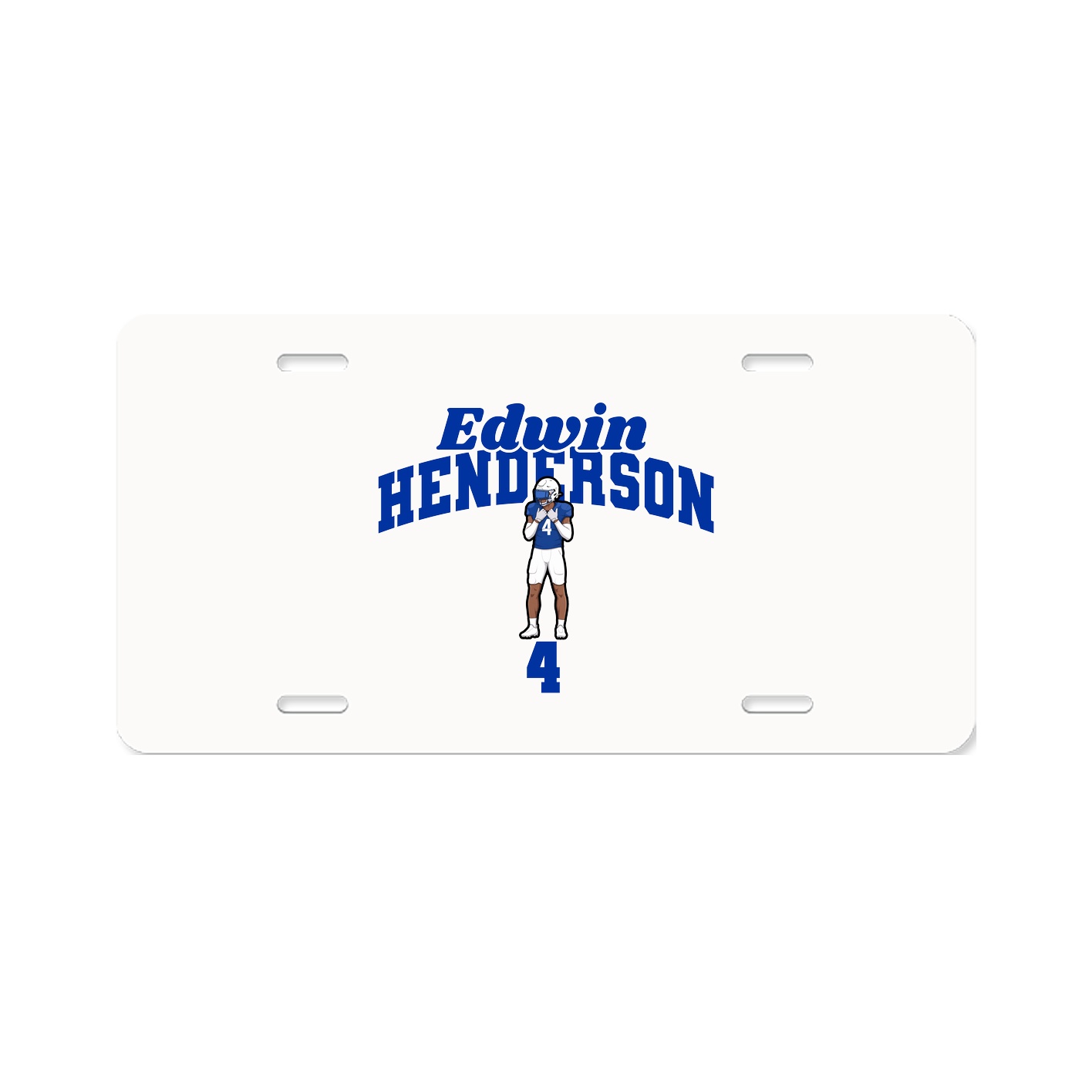 License Plate — Signature Arch in Classic