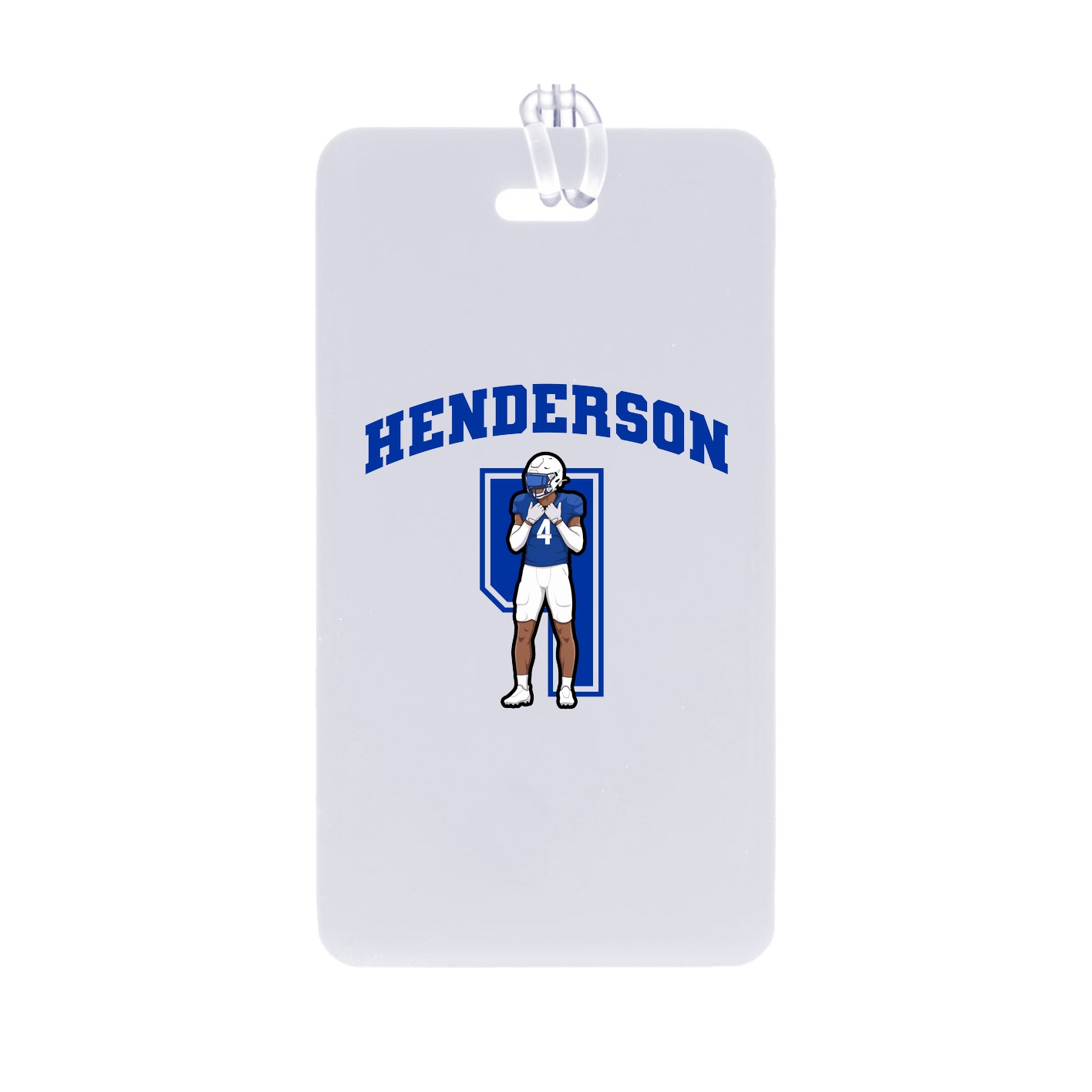 Bag Tag — Number in Classic