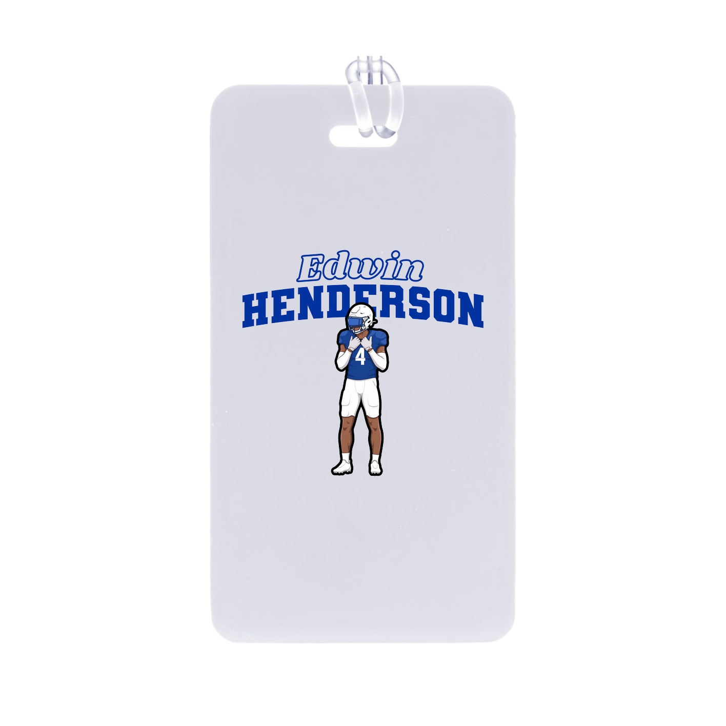 Bag Tag — Name Arch in Classic