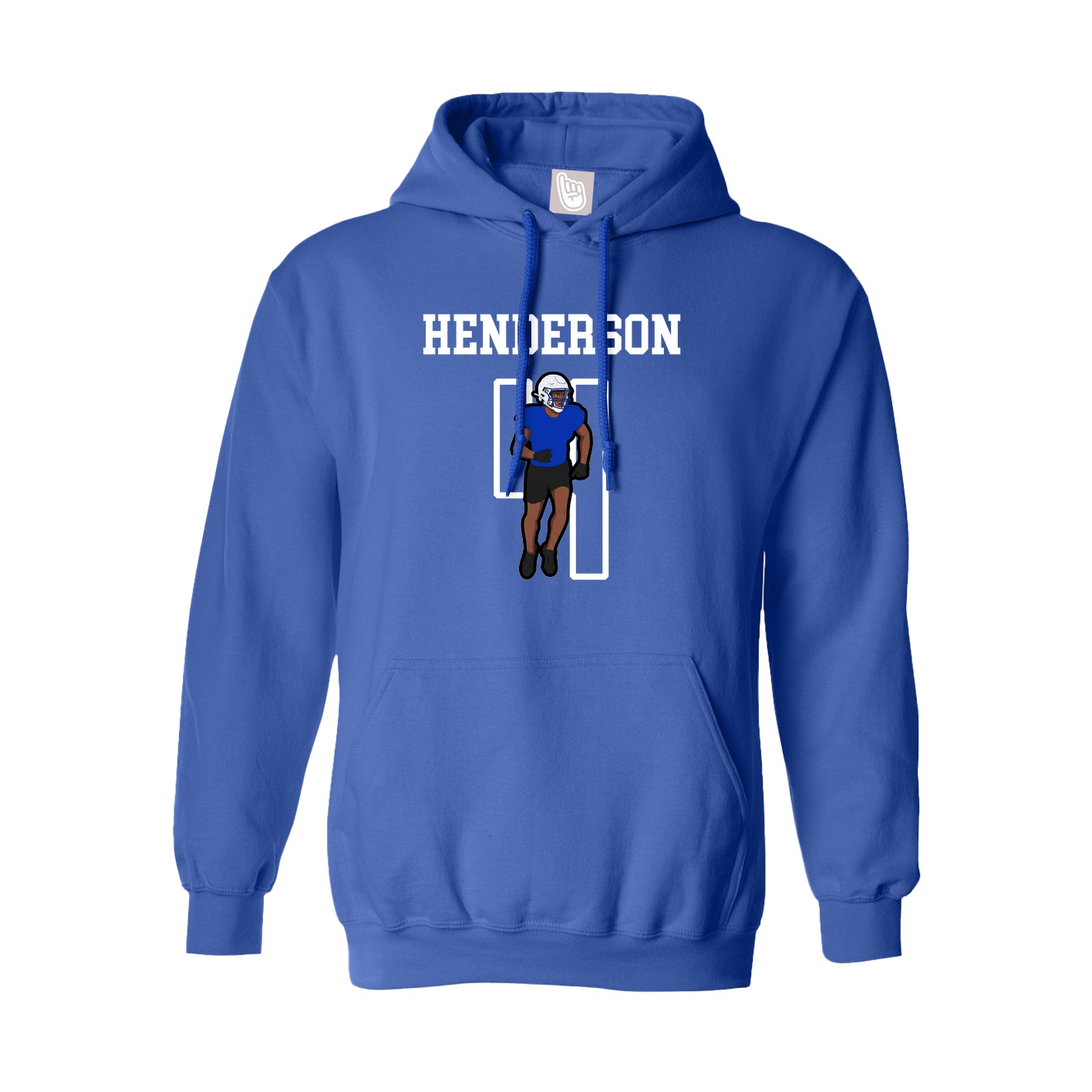 Youth Hoodie — Shirsey in Royal
