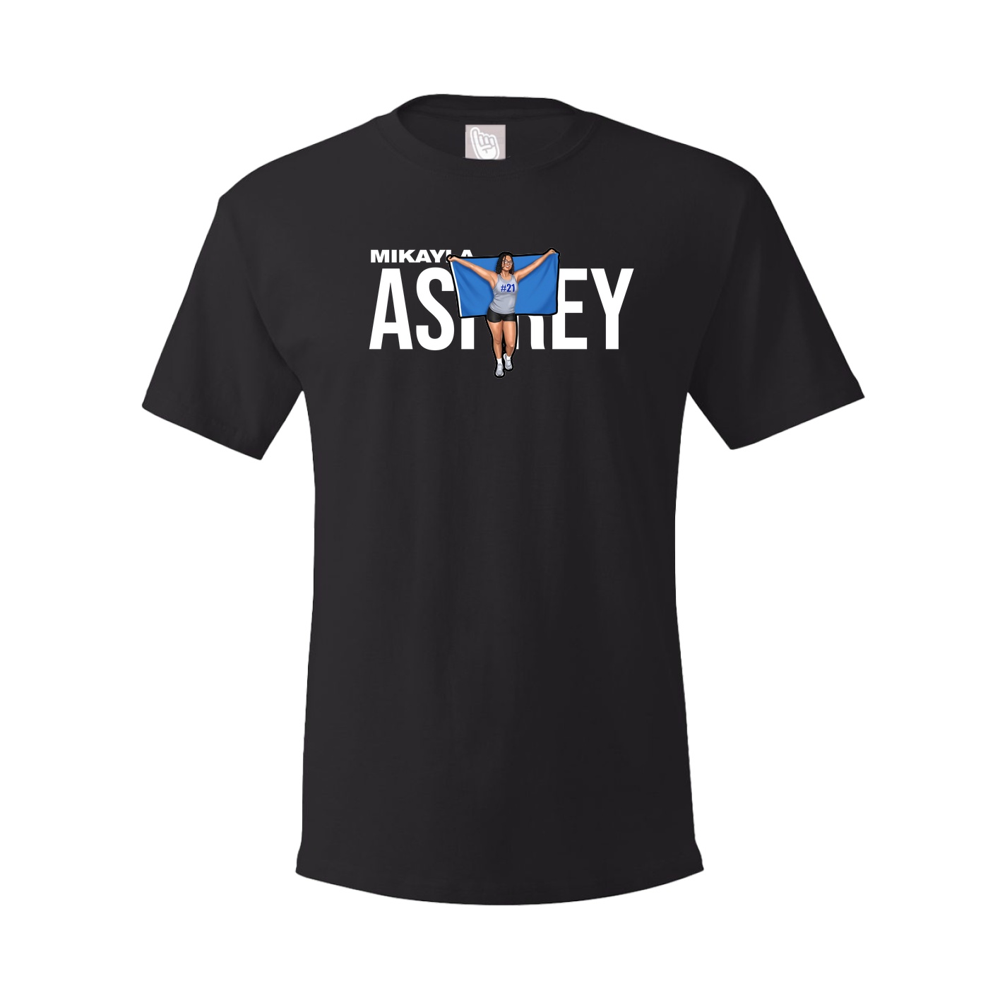Youth Tee — Player Name in Black