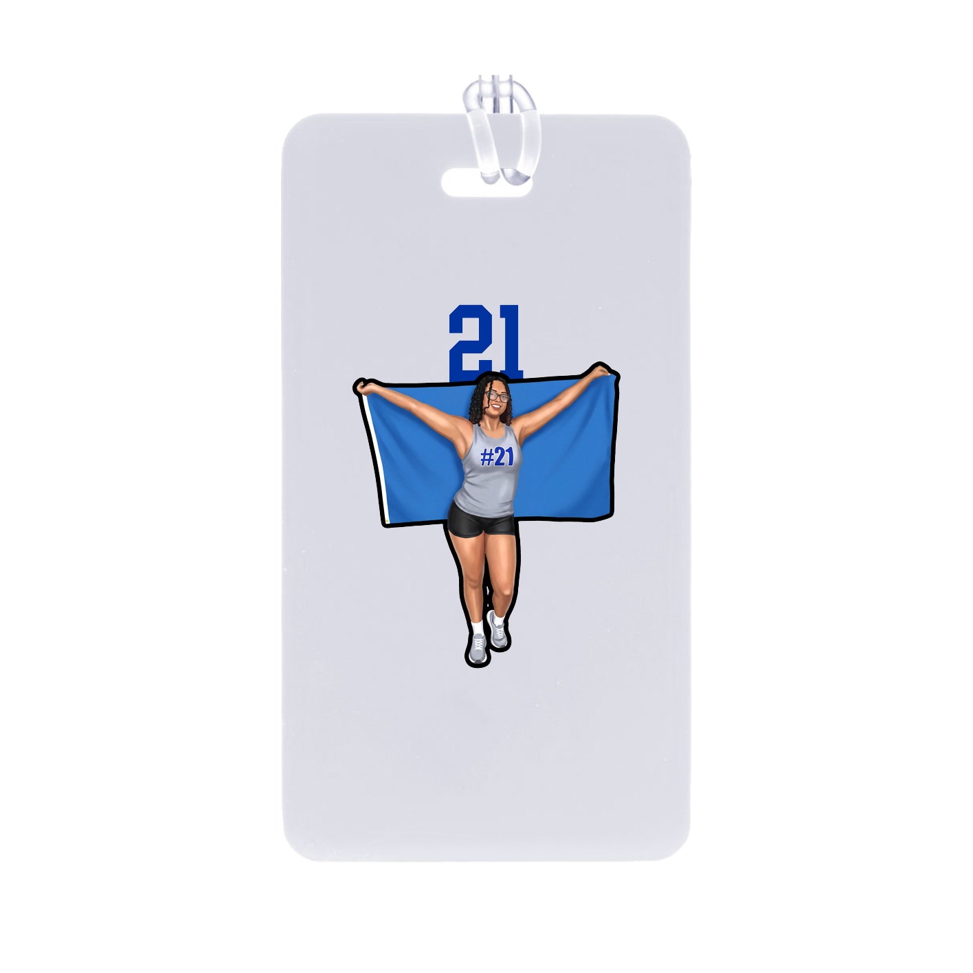 Bag Tag — Number Top in Classic