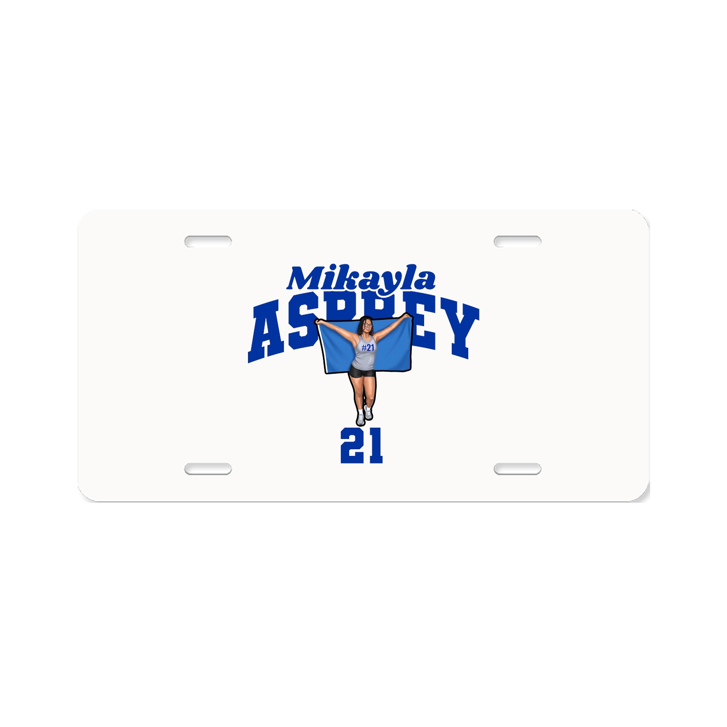 License Plate — Signature Arch in Classic
