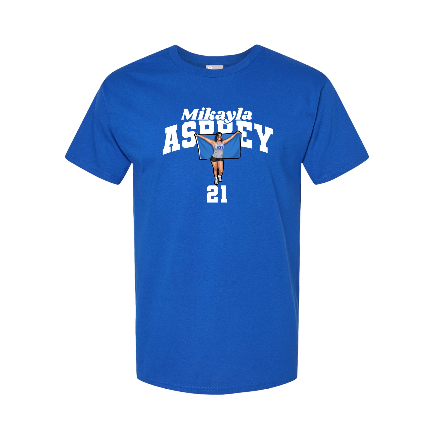 Tee — Signature Arch in Royal