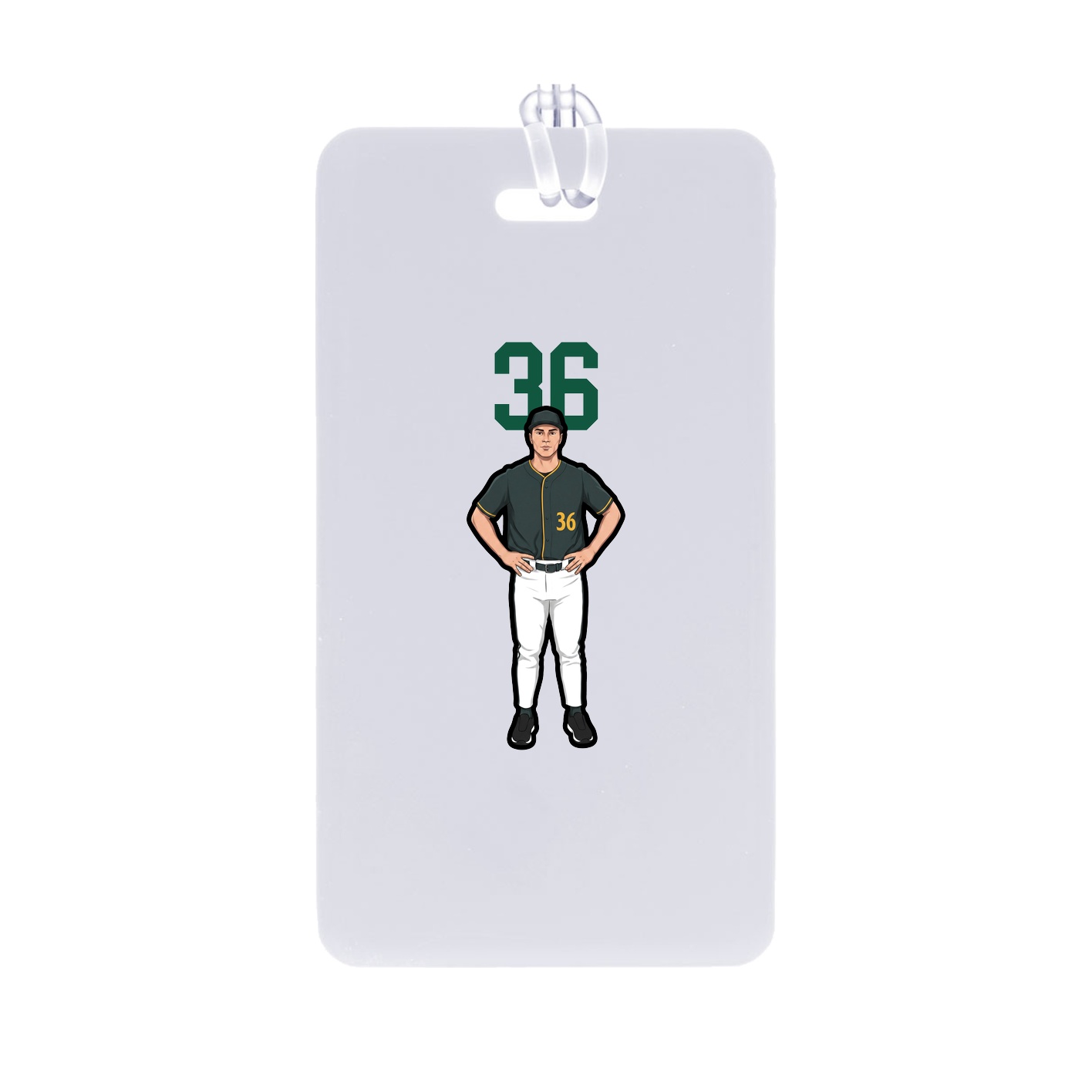 Bag Tag — Number Top in Classic