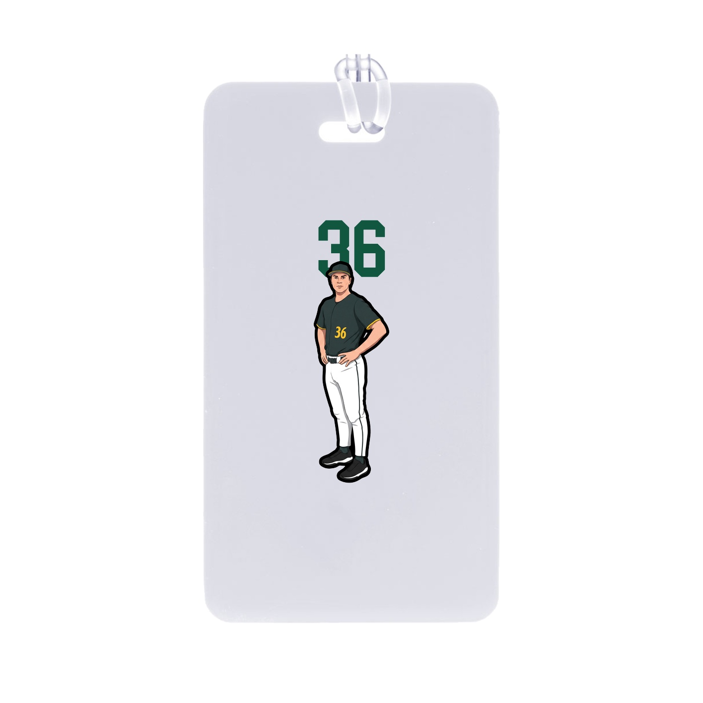 Bag Tag — Number Top in Classic