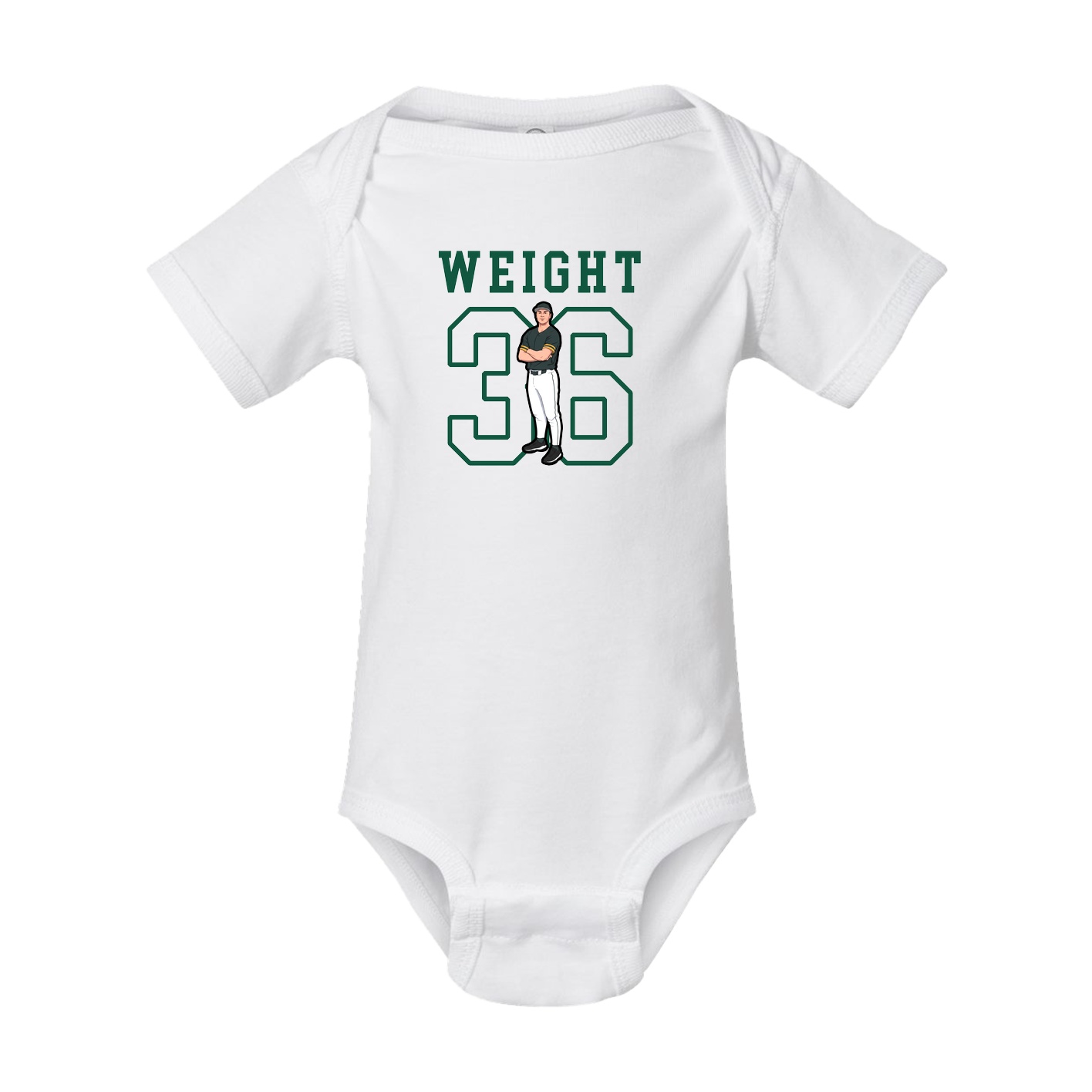 Baby Onesie — Shirsey in White