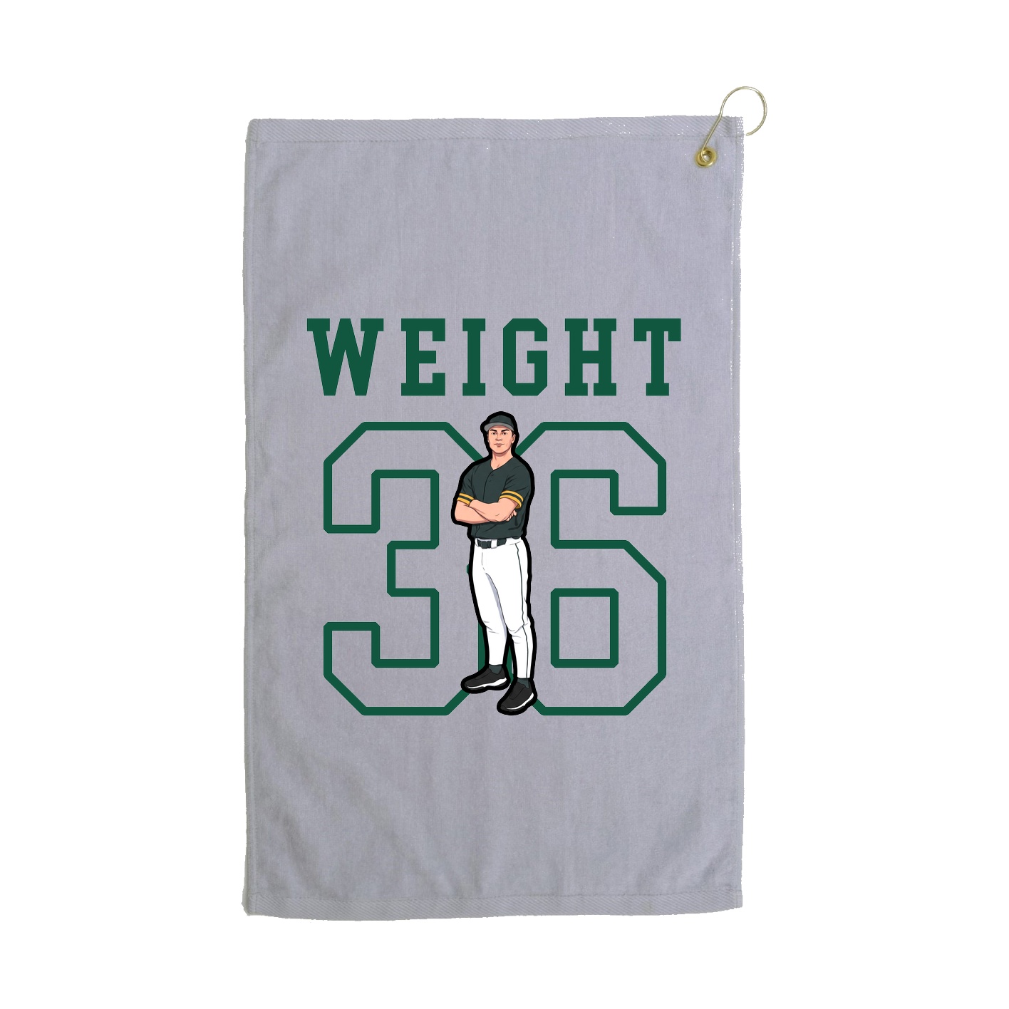 Golf Towel — Shirsey in Grey
