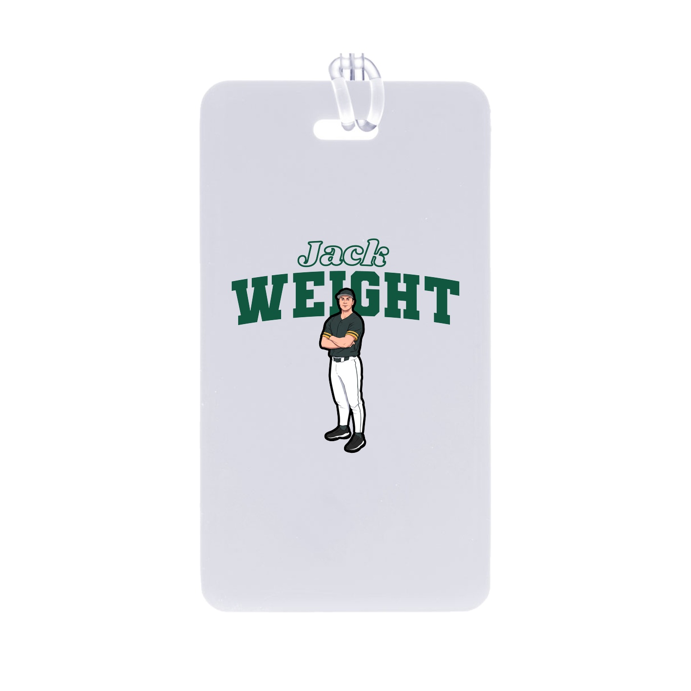 Bag Tag — Name Arch in Classic