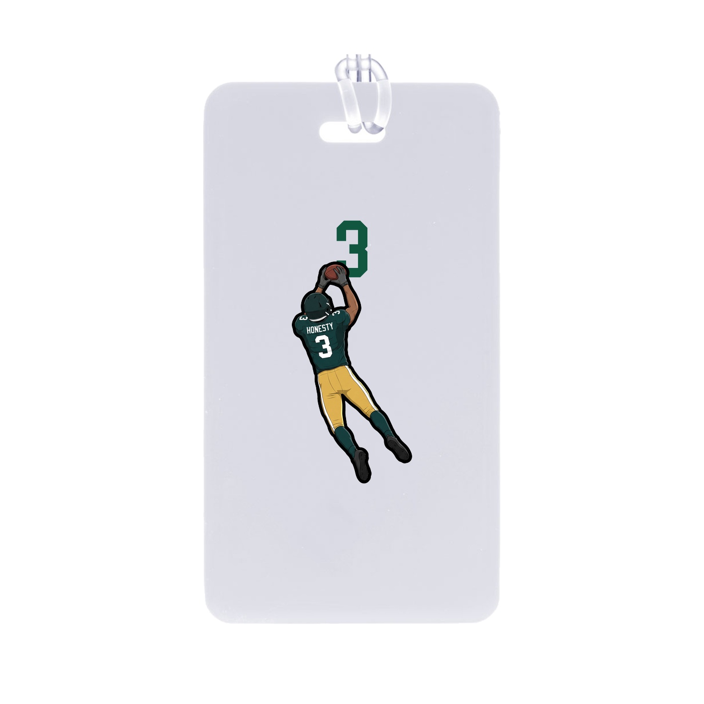 Bag Tag — Number Top in Classic