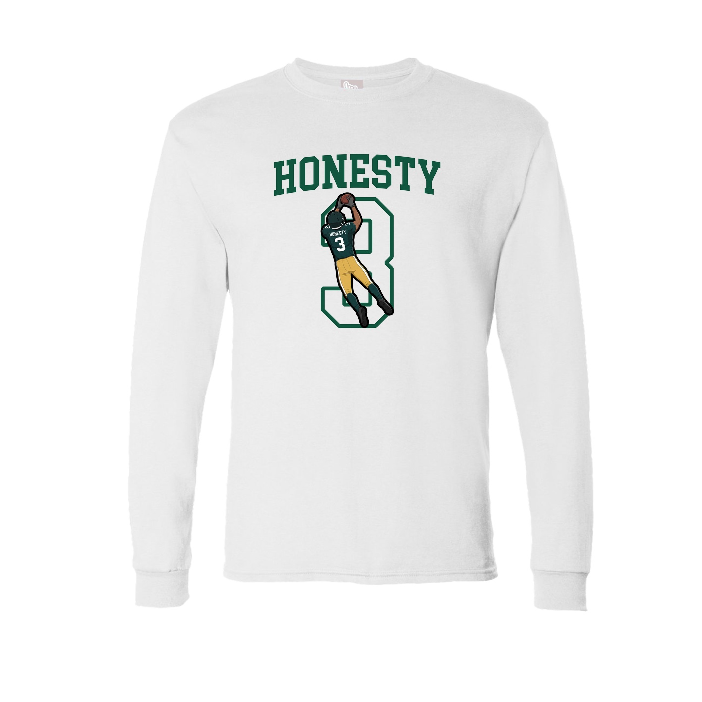 Long Sleeve Tee — Shirsey in White