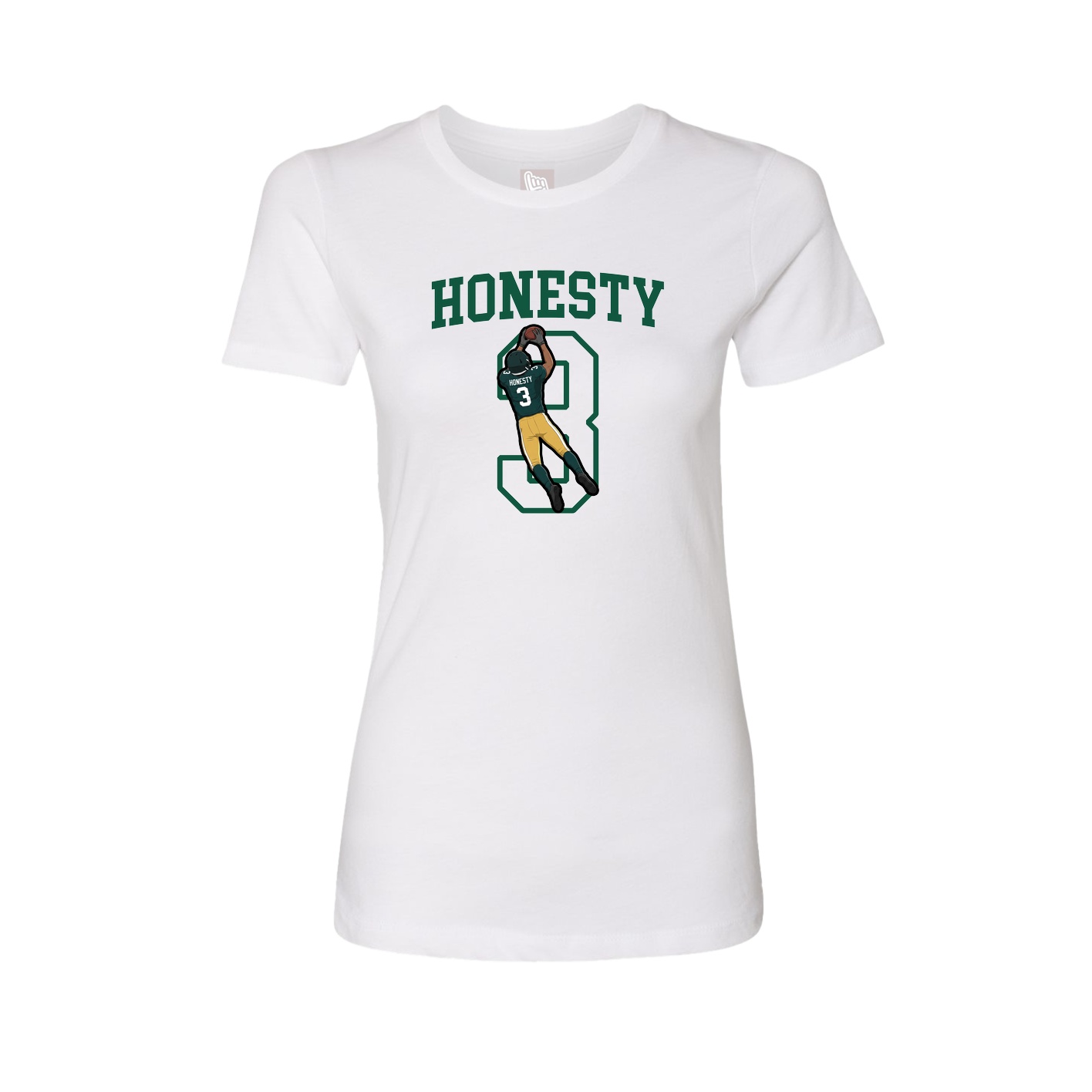 Fitted Women's Tee — Shirsey in White