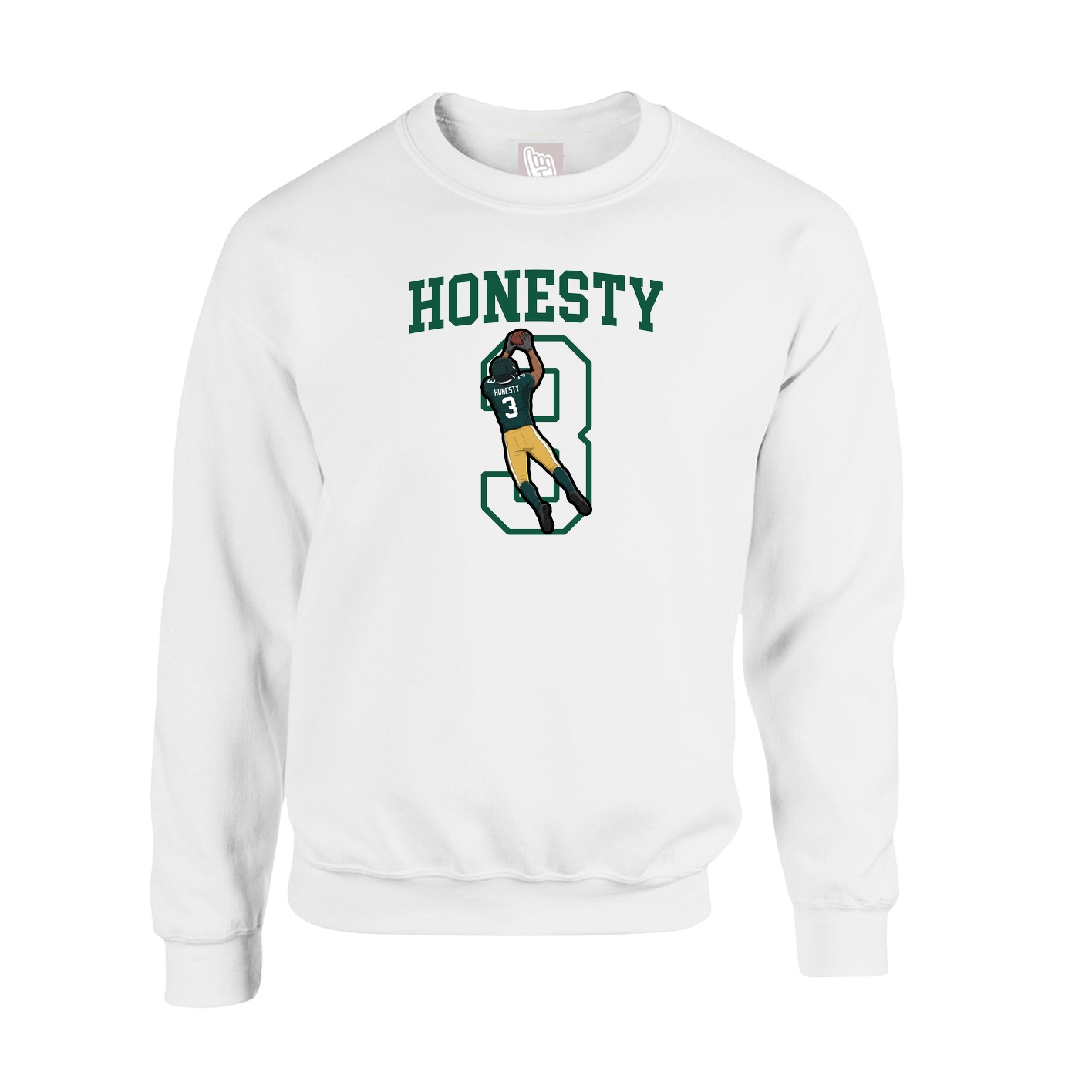 Fleece Crew — Shirsey in White