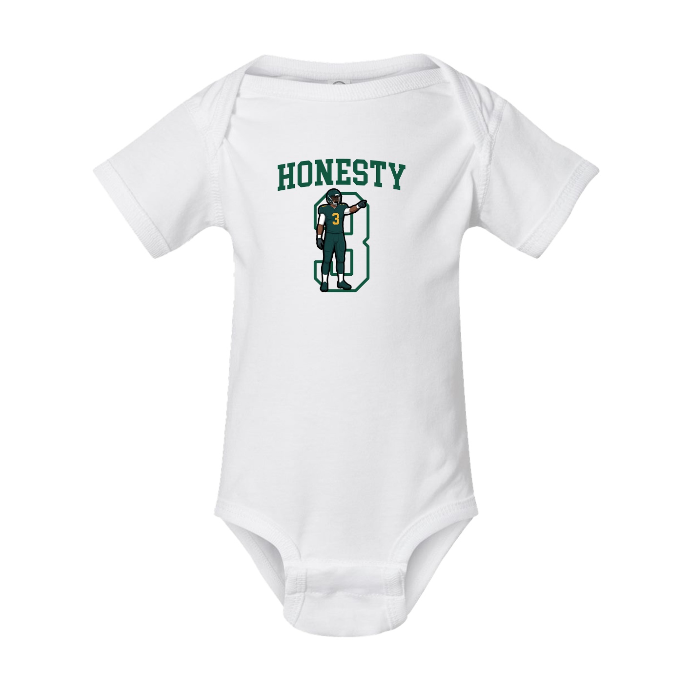 Baby Onesie — Shirsey in White