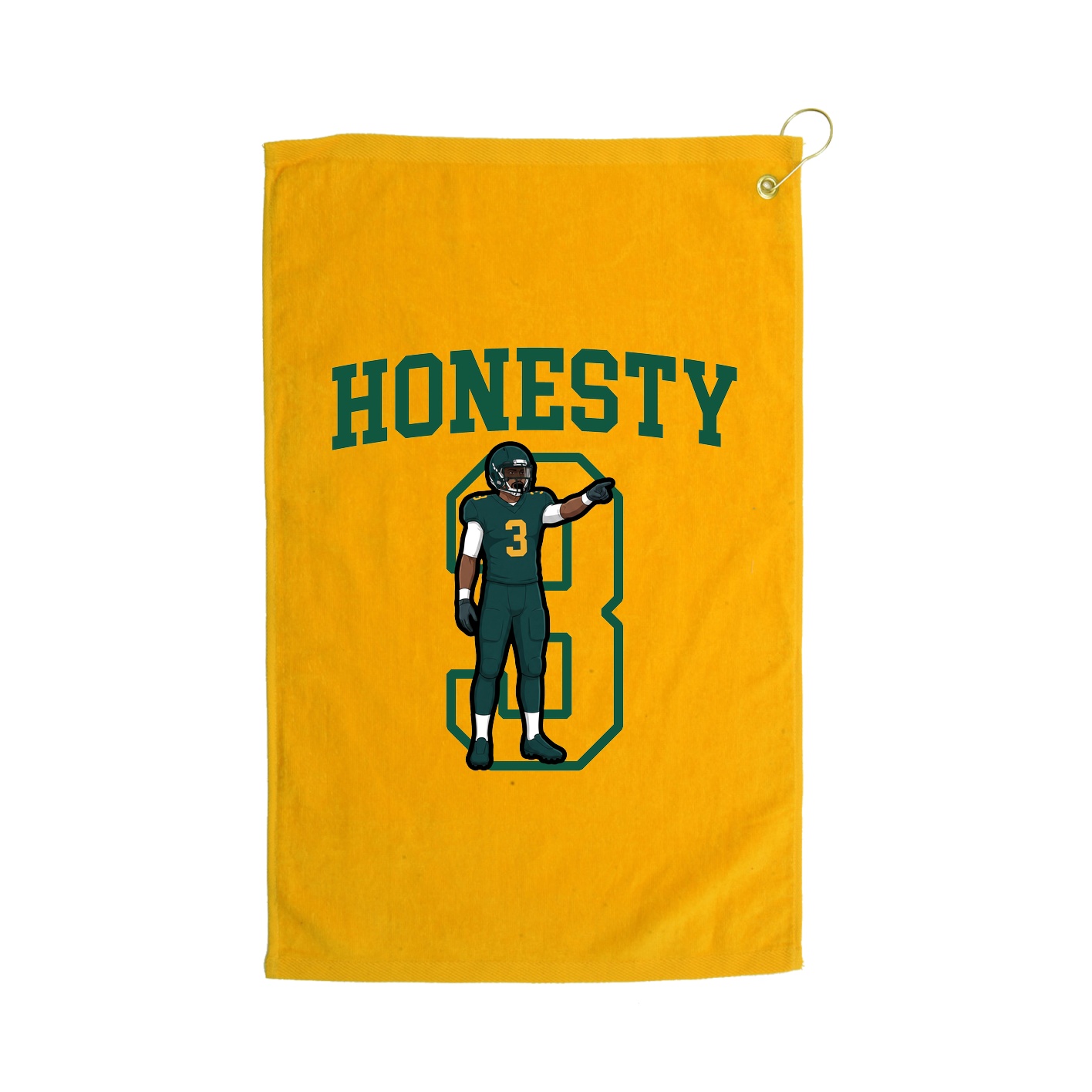 Golf Towel — Shirsey in Gold