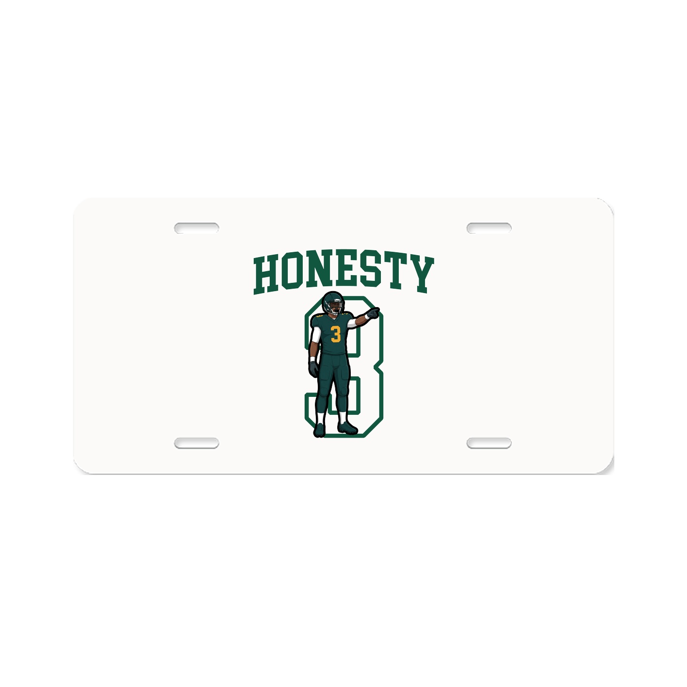 License Plate — Shirsey in Classic