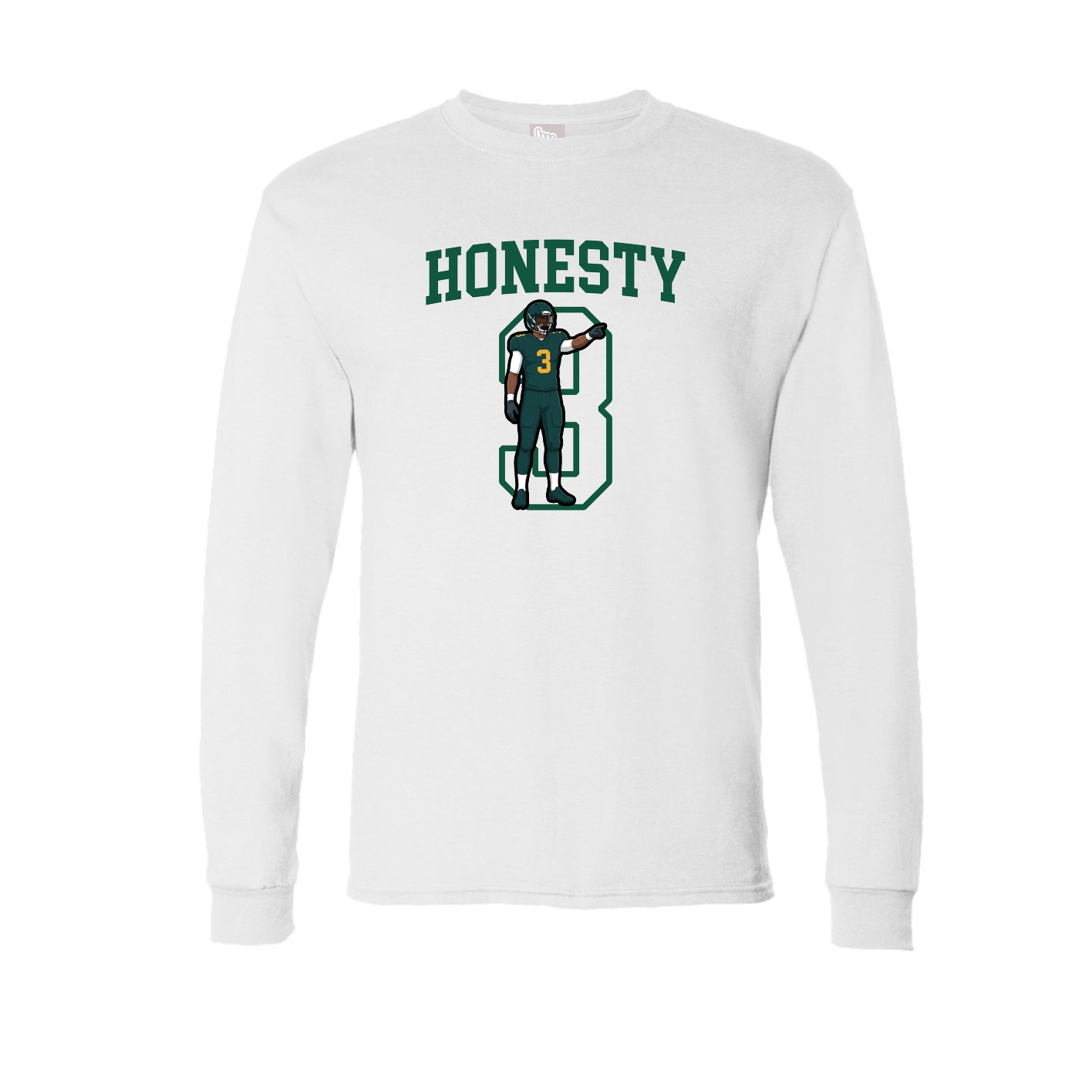 Long Sleeve Tee — Shirsey in White