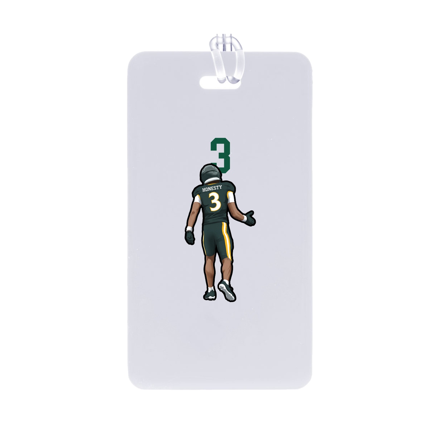 Bag Tag — Number Top in Classic