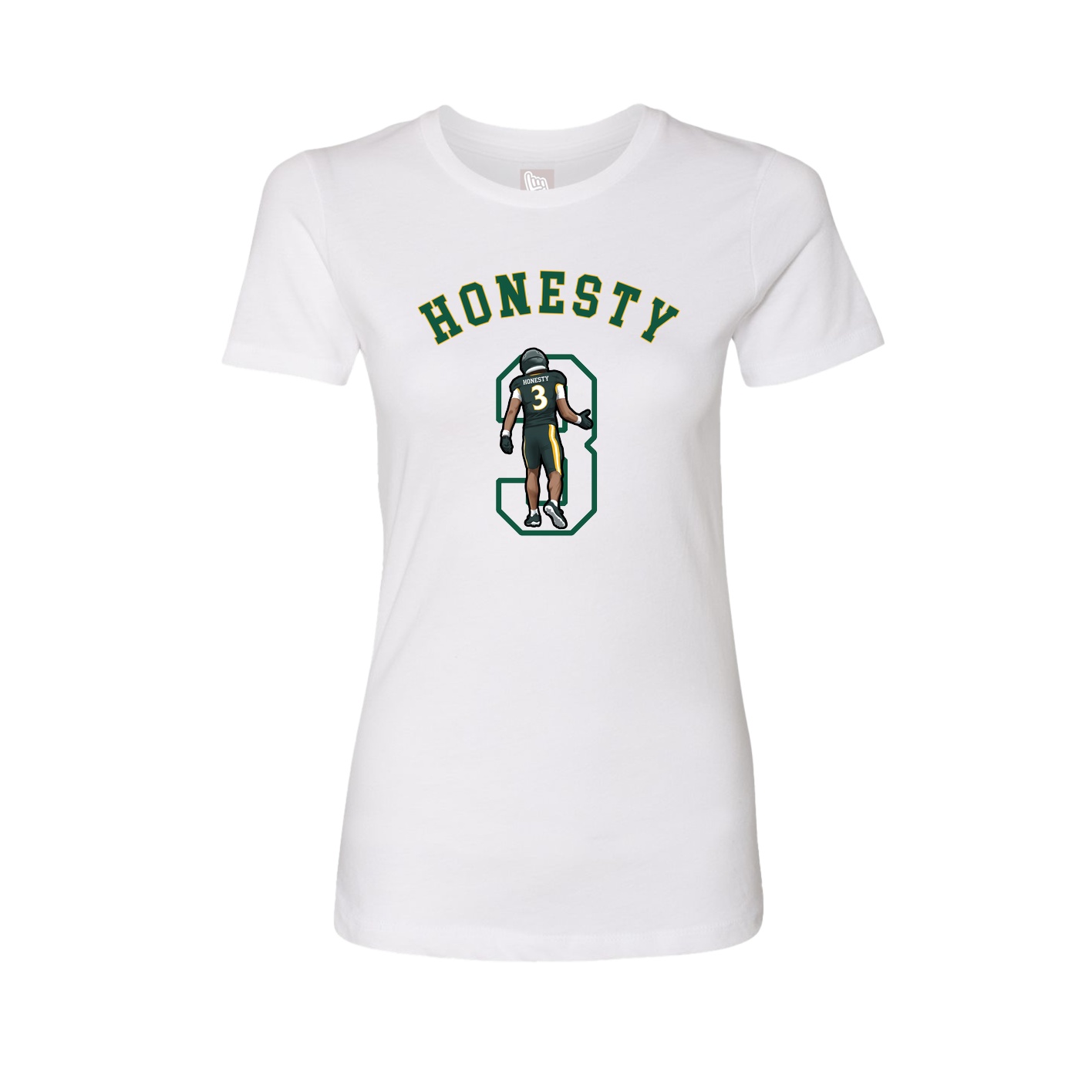 Womens Tee — Shirsey Arch in White