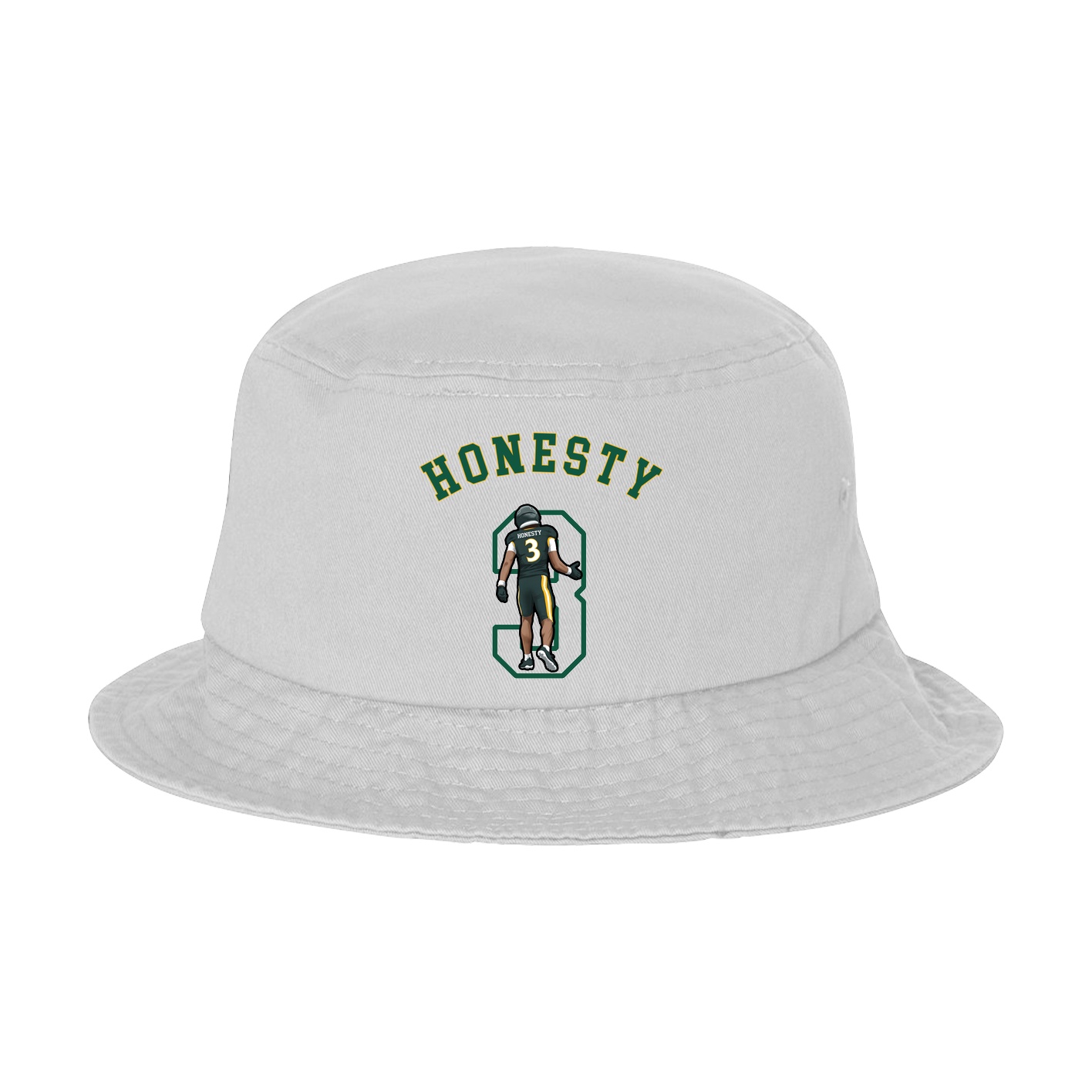 Bucket Cap — Shirsey Arch in White