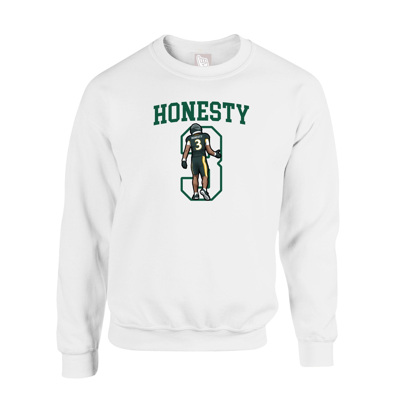 Fleece Crew — Shirsey in White