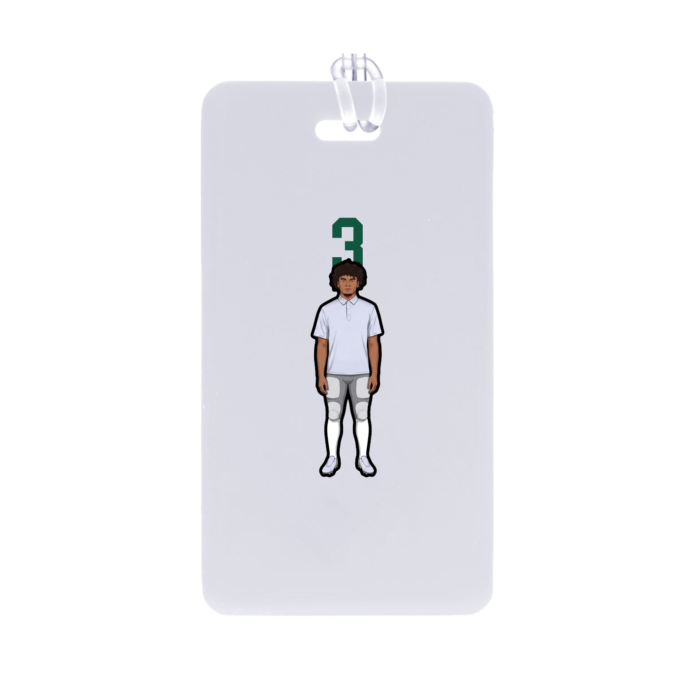 Bag Tag — Number Top in Classic