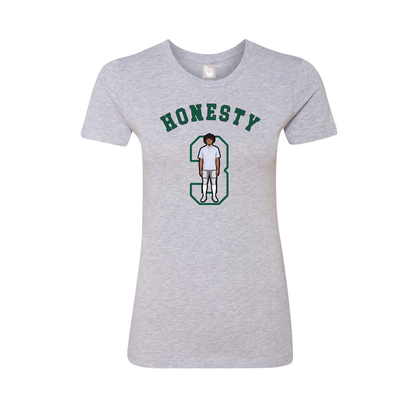 Womens Tee — Shirsey Arch in Grey