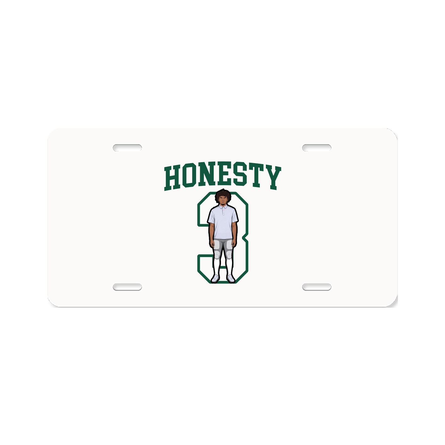 Aluminum License Plate