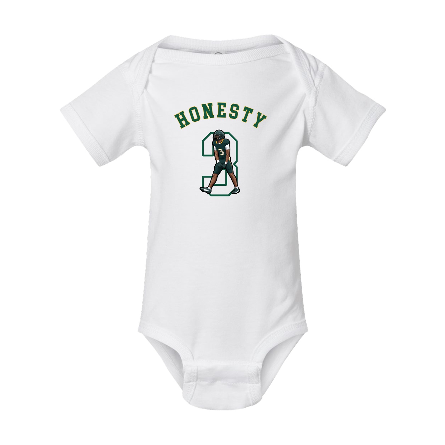 Baby Onesie — Shirsey Arch in White