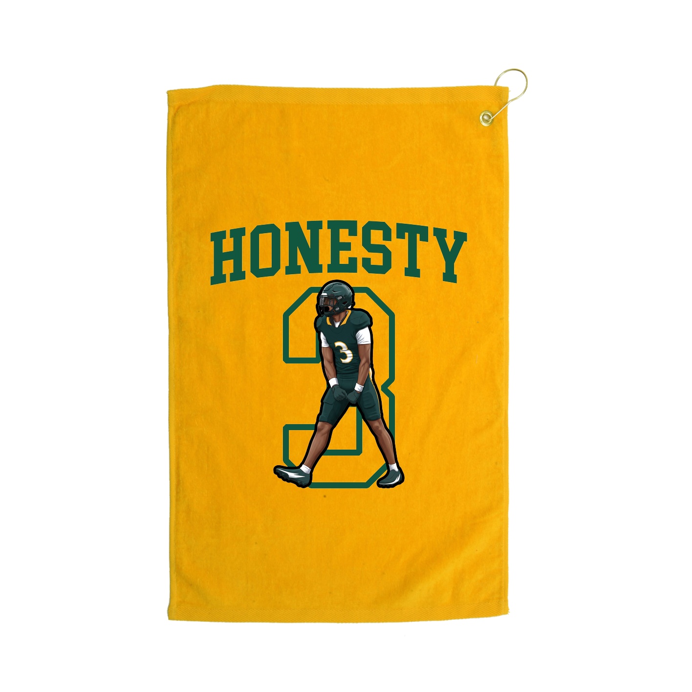 Golf Towel — Shirsey in Gold