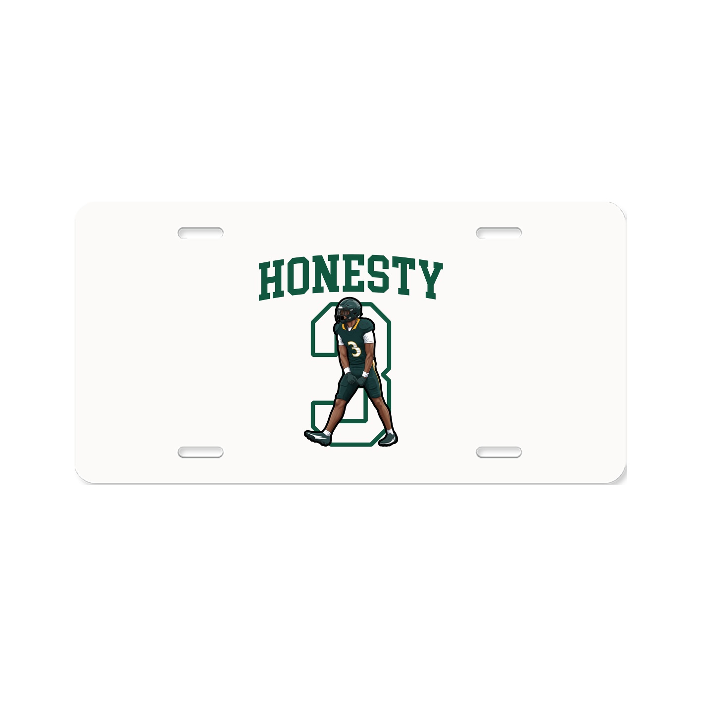 License Plate — Shirsey in Classic