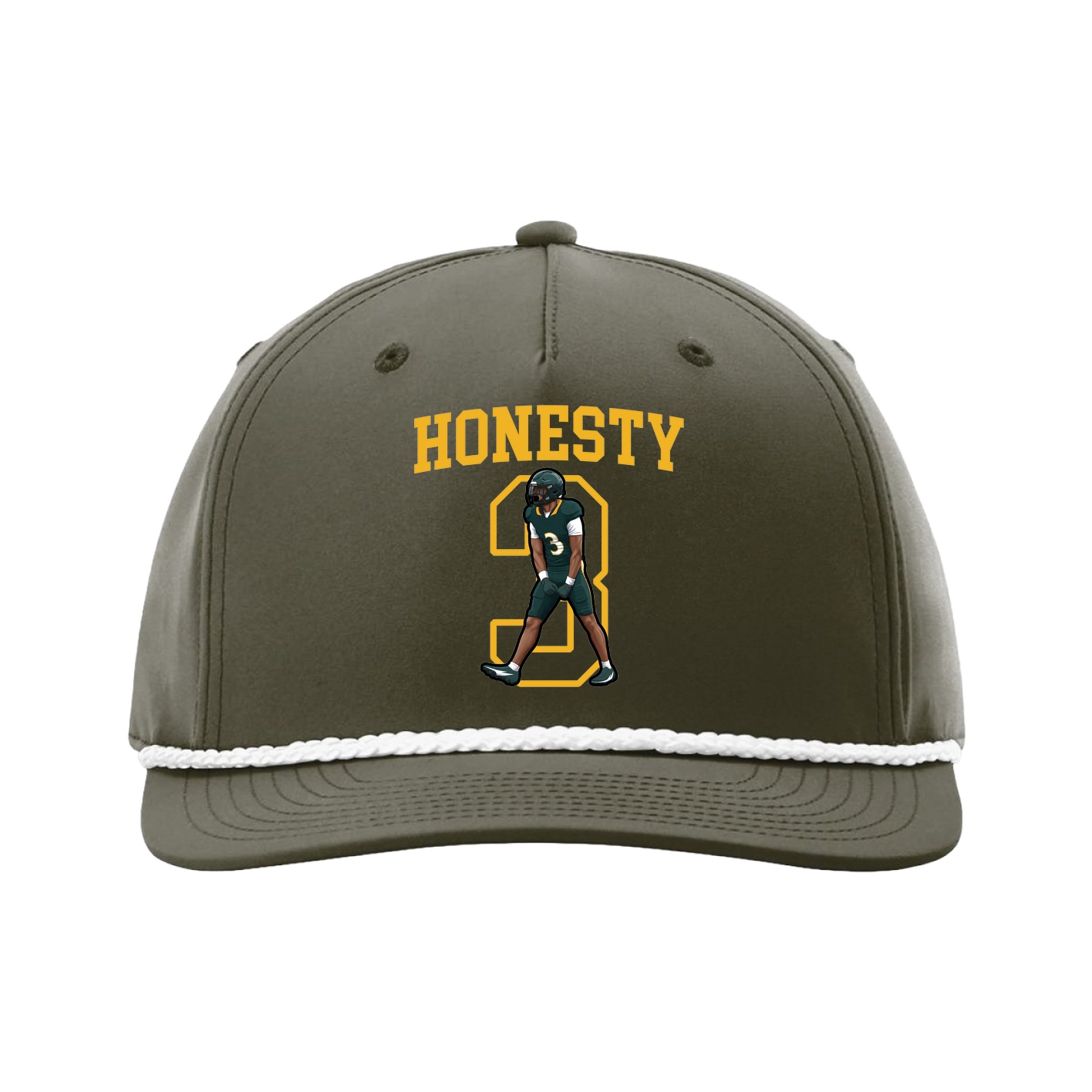 Five-Panel Classic Rope Cap — Shirsey in Green