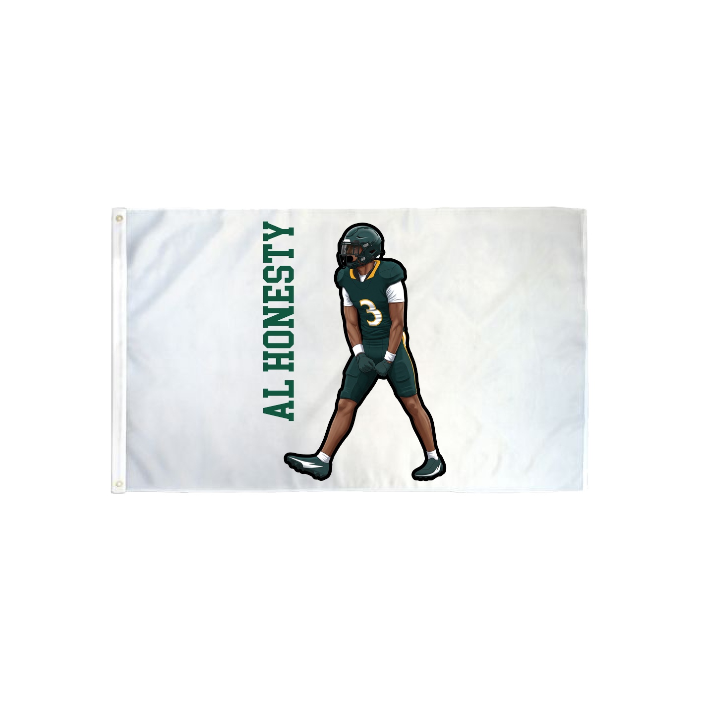 3x5 Flag — Name Vertical in Classic