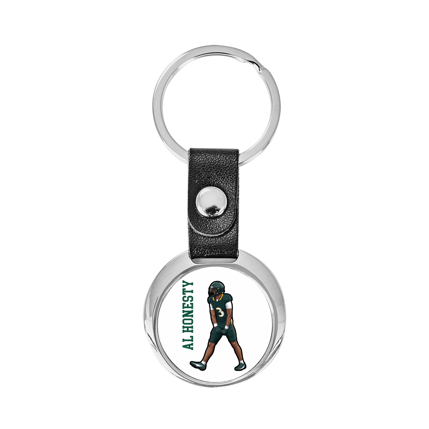 Key Chain — Name Vertical in Classic
