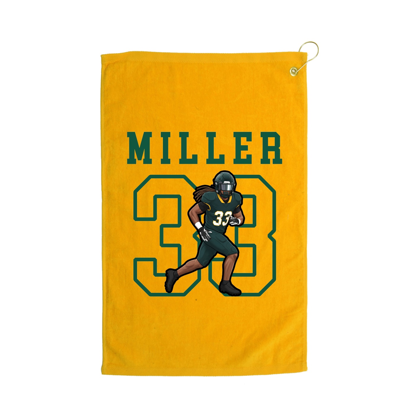 Golf Towel — Shirsey in Gold